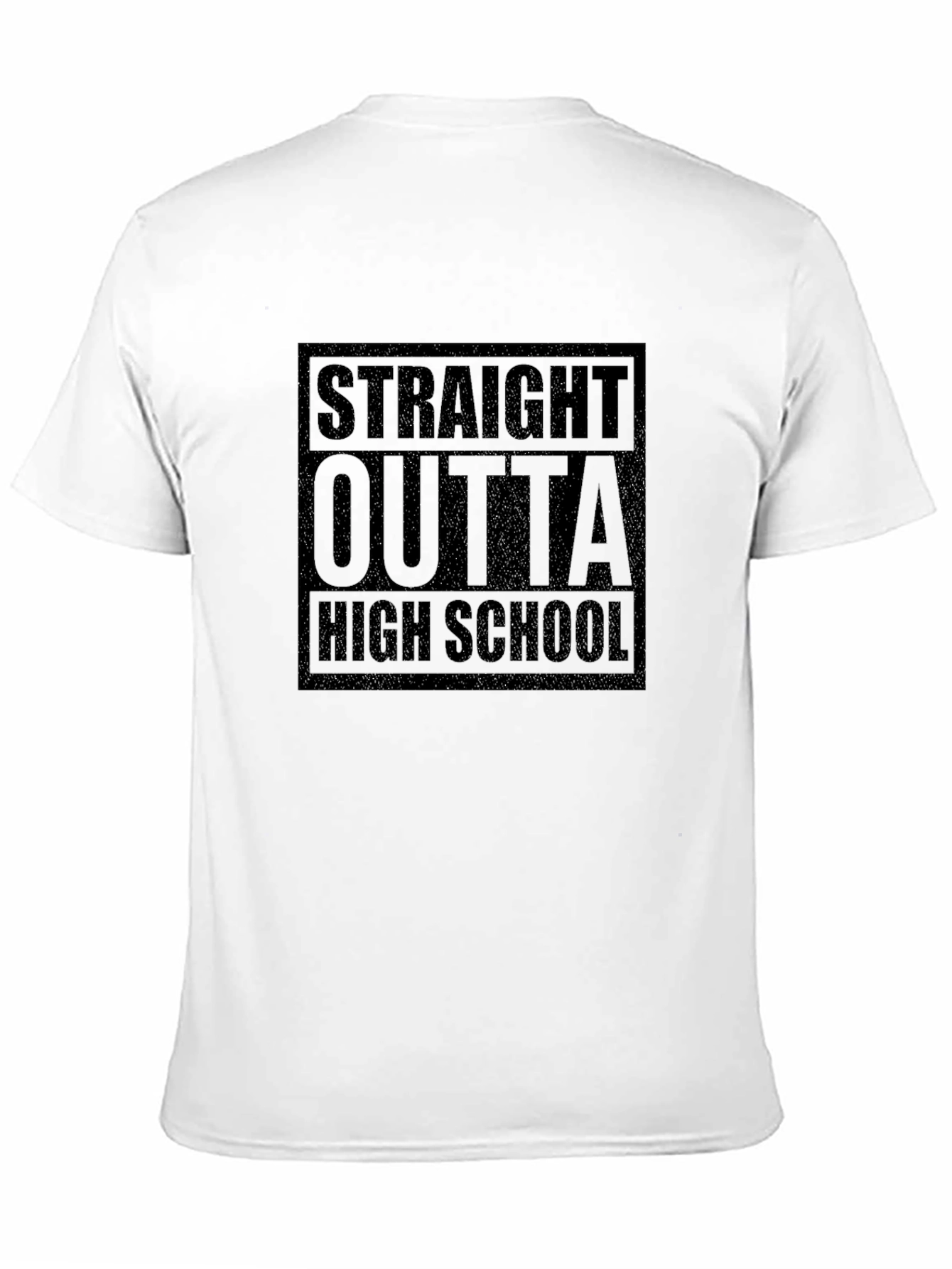 Straight Outta High School T-Shirt Graduation Gift