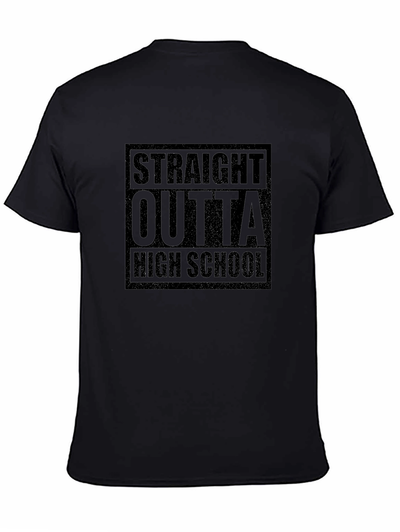 Straight Outta High School T-Shirt Graduation Gift
