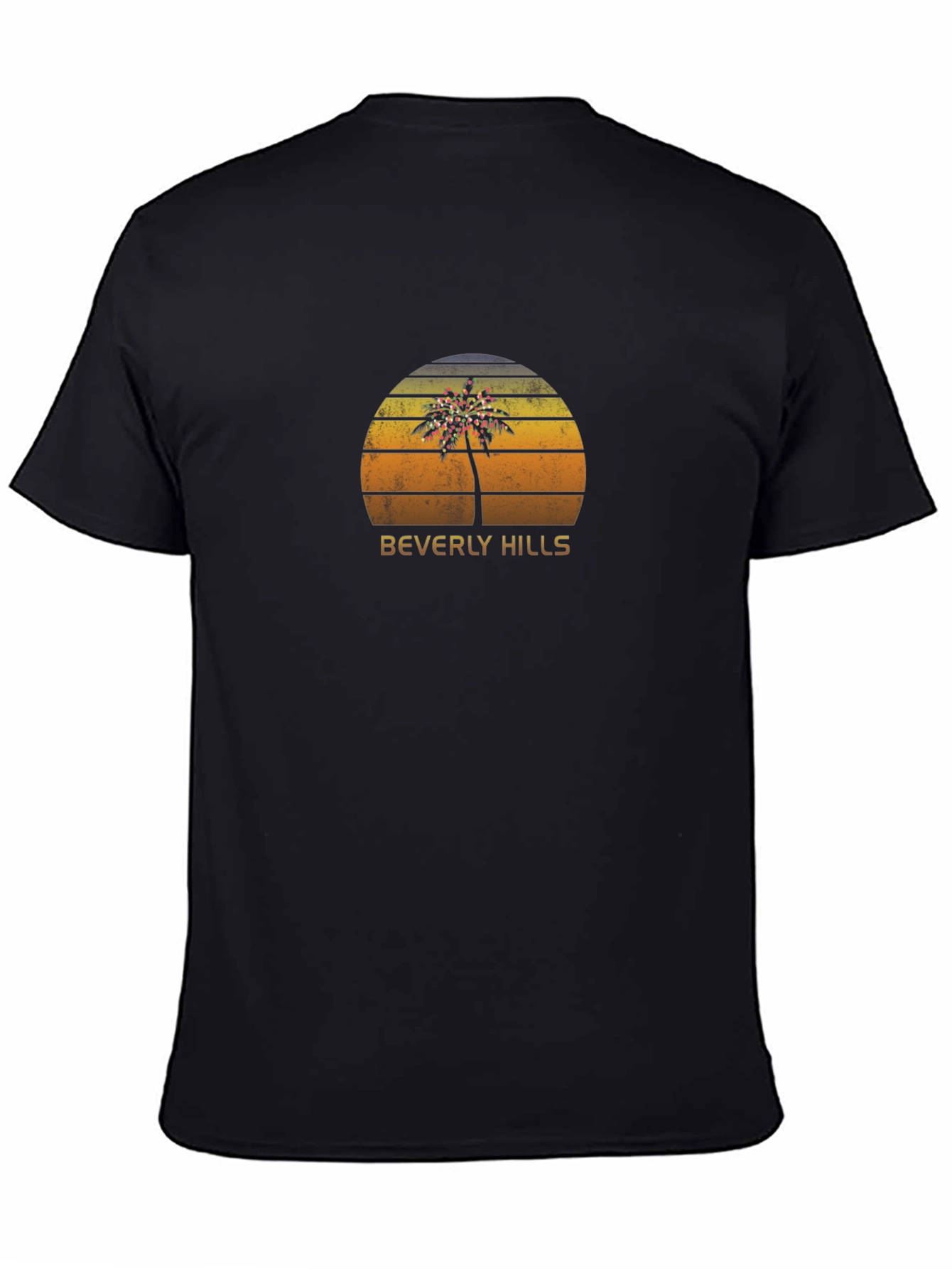 Beverly Hills Retro Palm Tree Graphic Tee