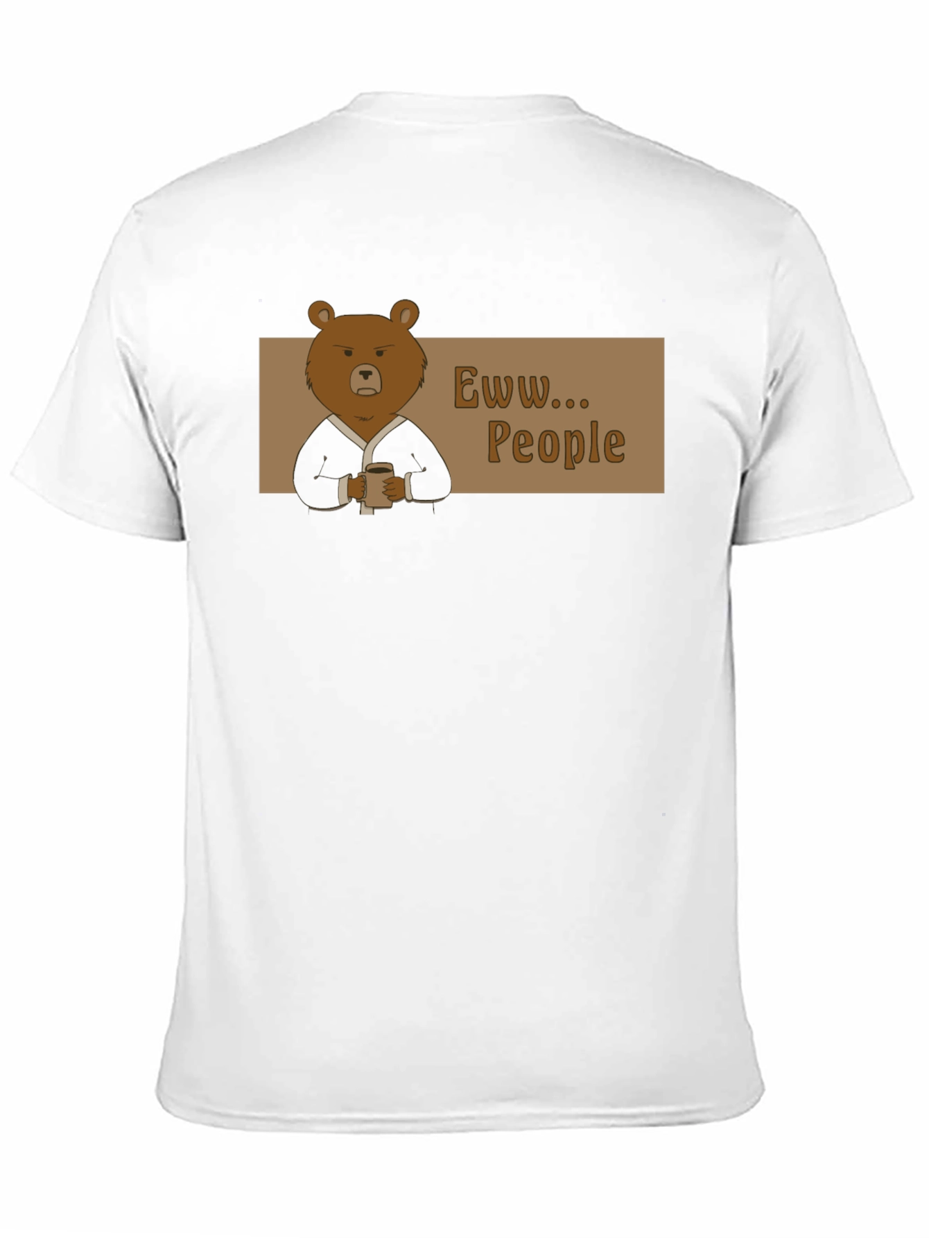Eww People Bear Graphic Tee