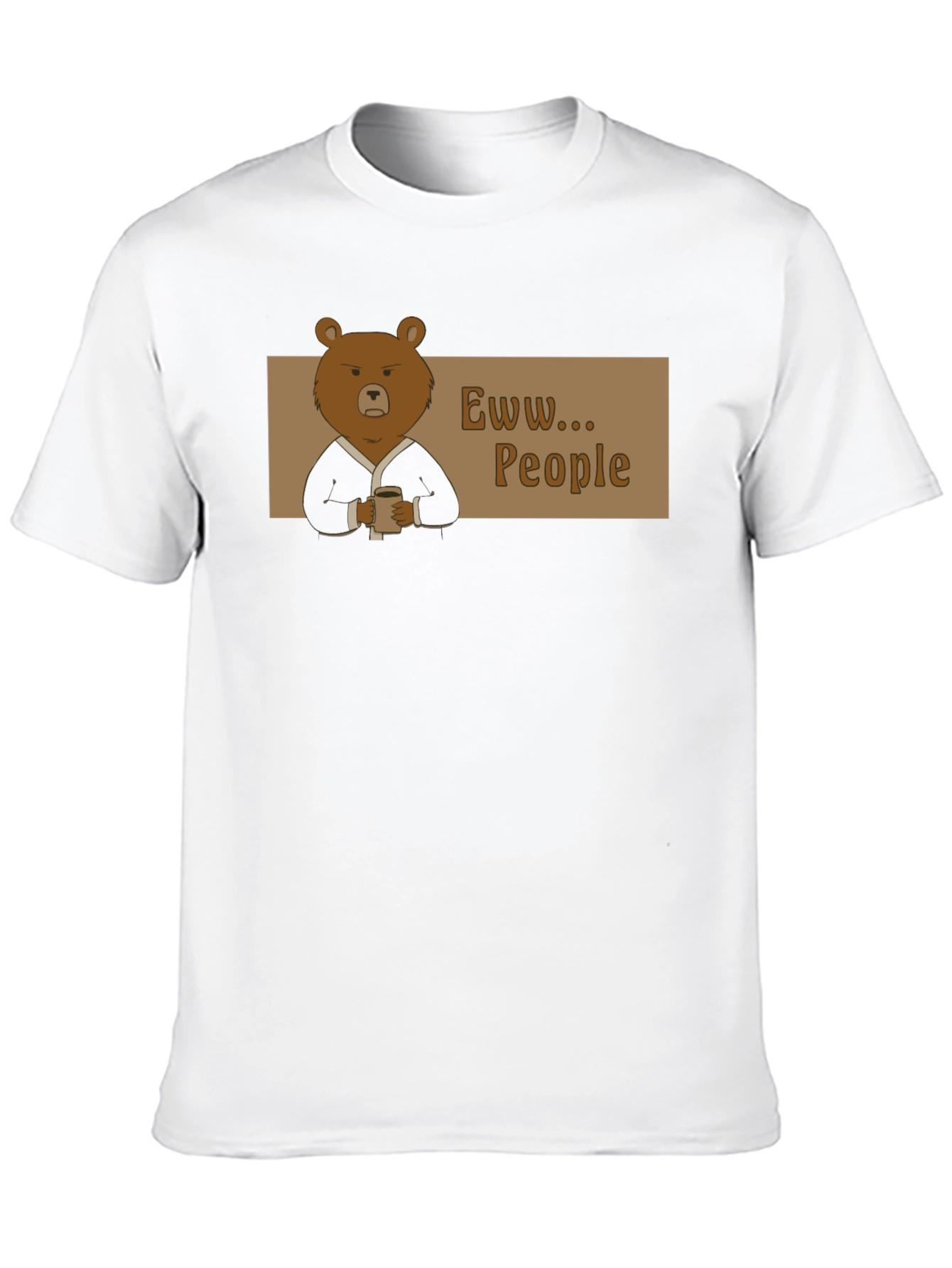 Eww People Bear Graphic Tee