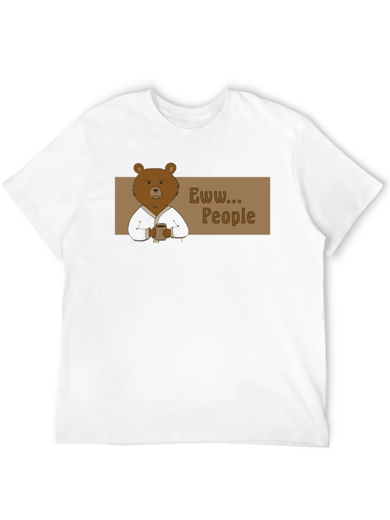 Eww People Bear Graphic Tee