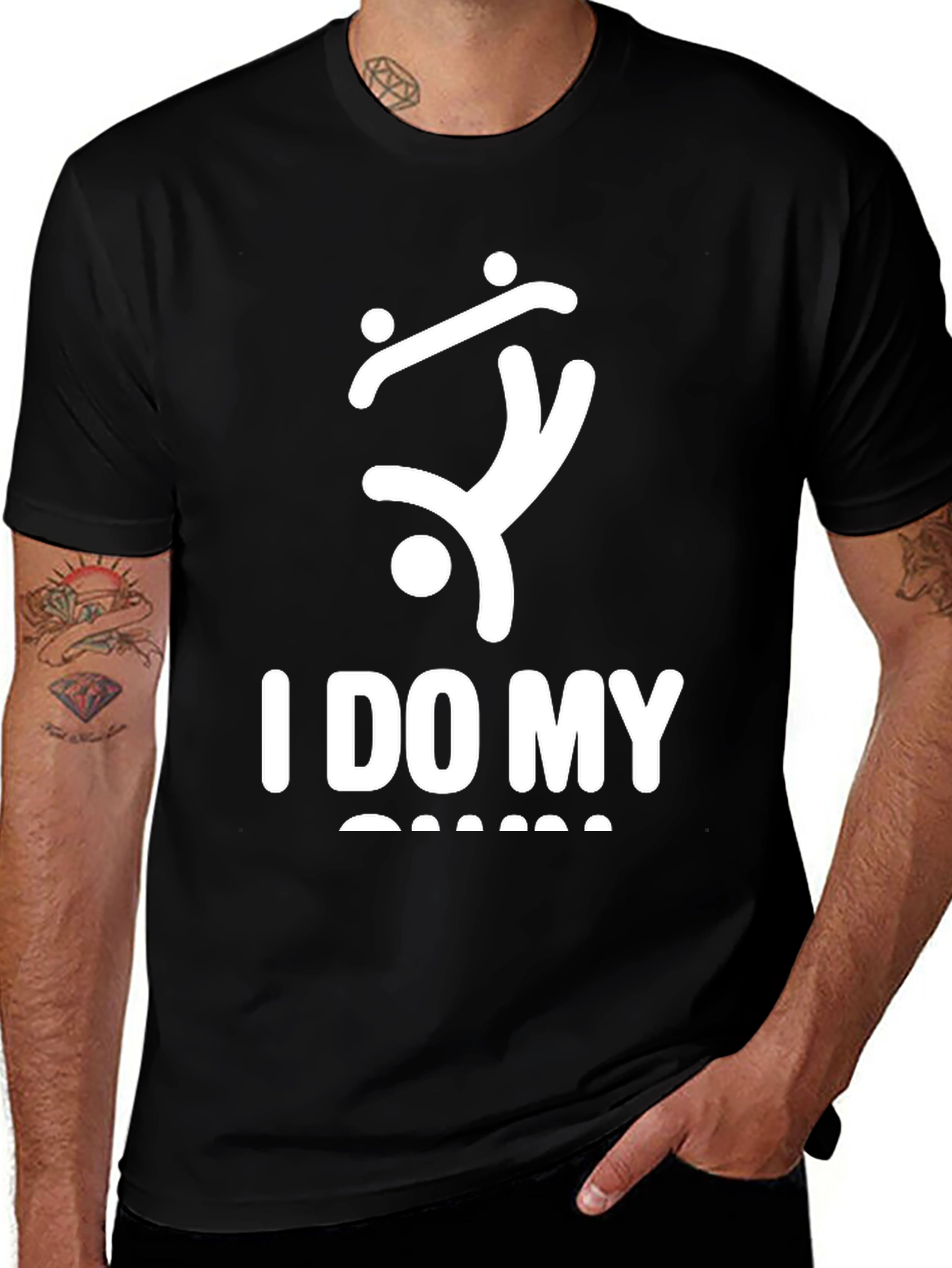 I Do My Own Stunts T-Shirt Funny Graphic Tee