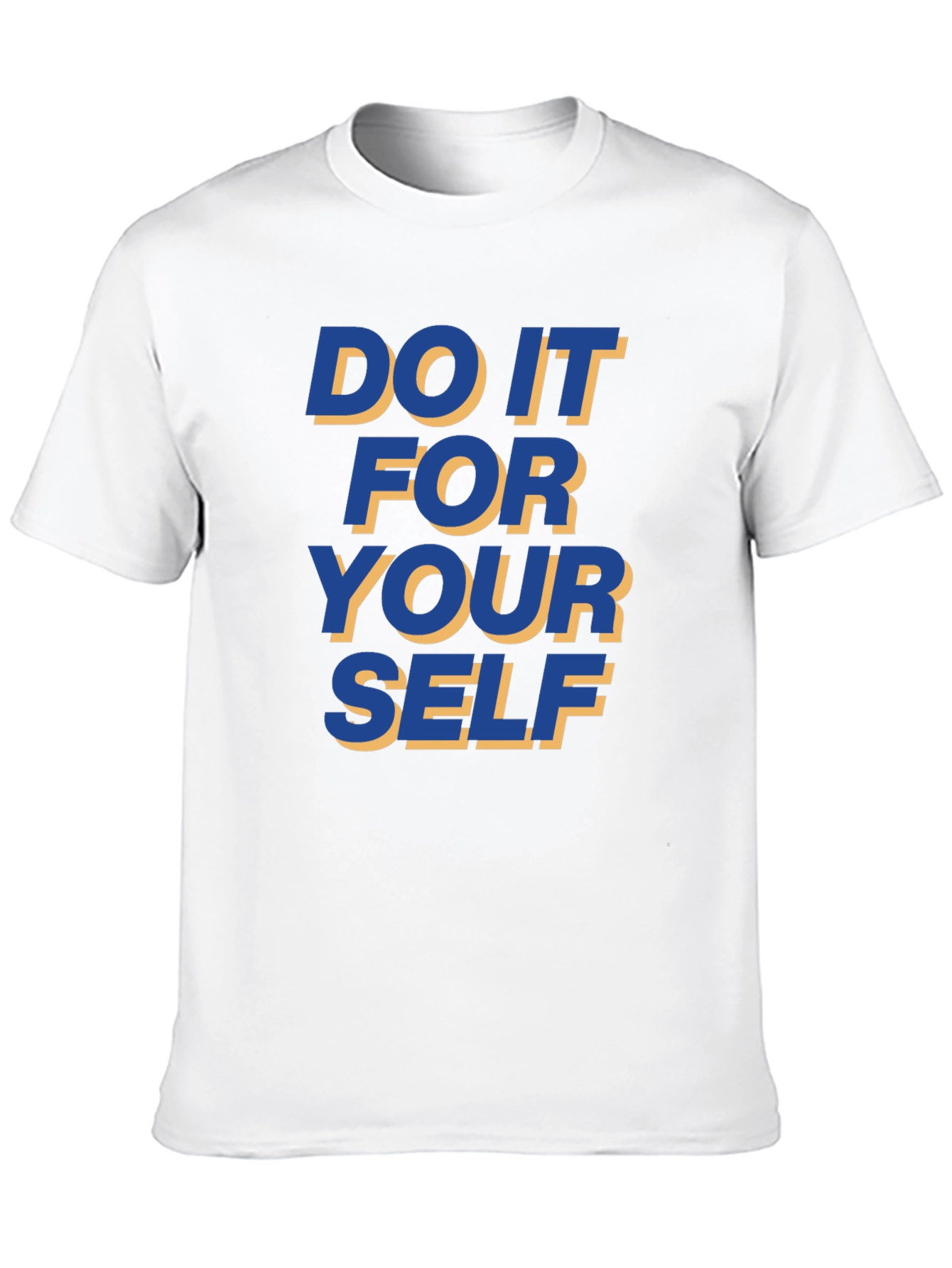 Motivational Black T-Shirt - Do It For Yourself