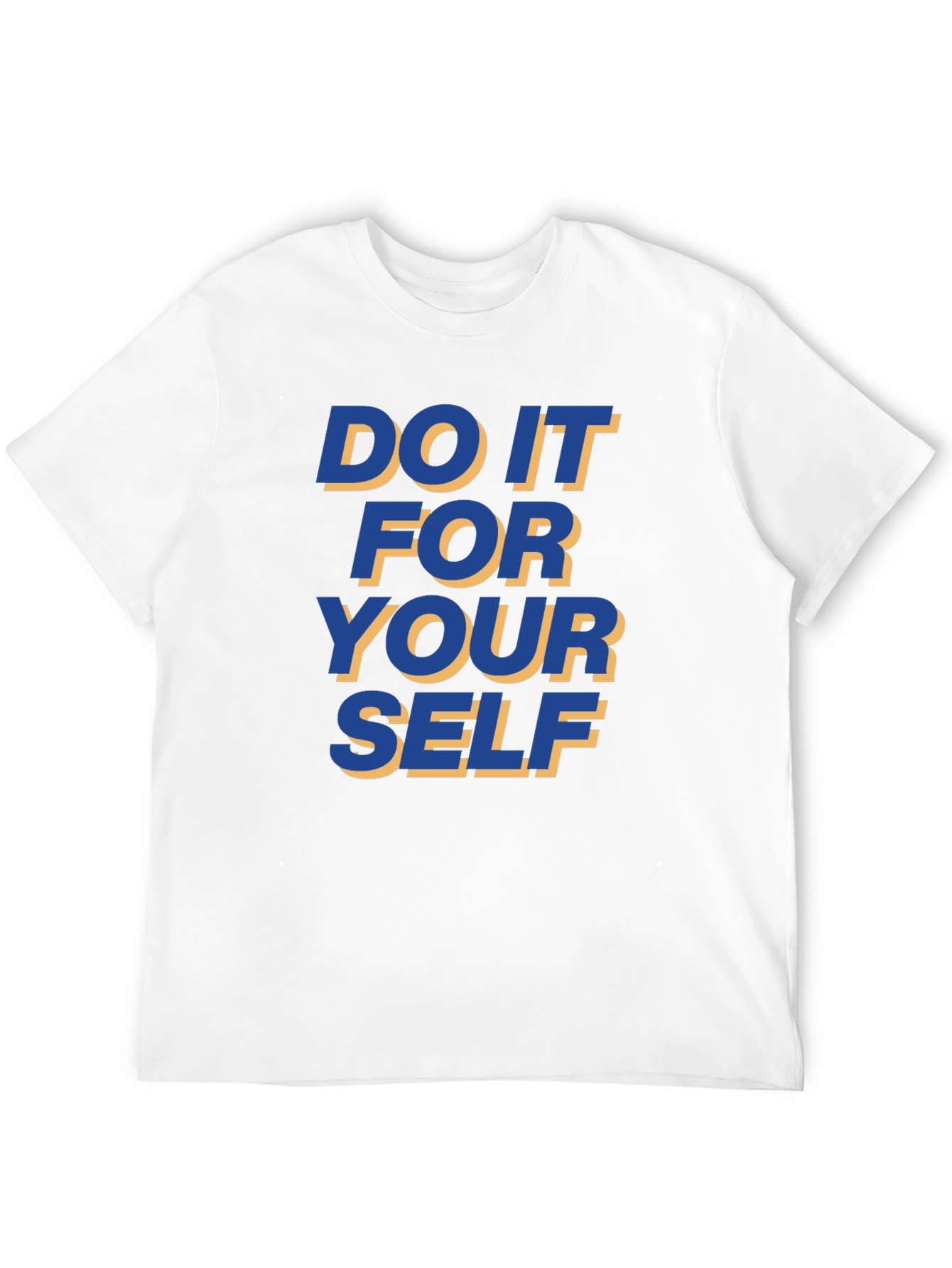 Motivational Black T-Shirt - Do It For Yourself