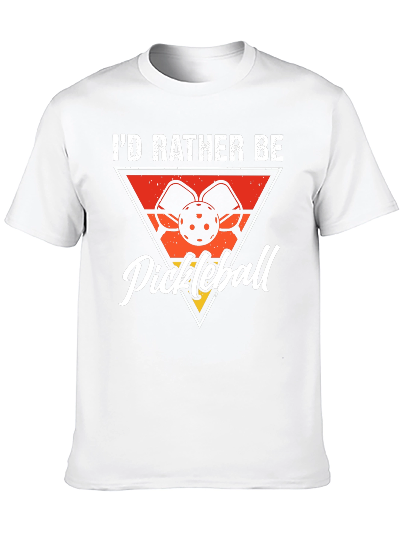 Pickleball Graphic Tee - Id Rather Be Playing