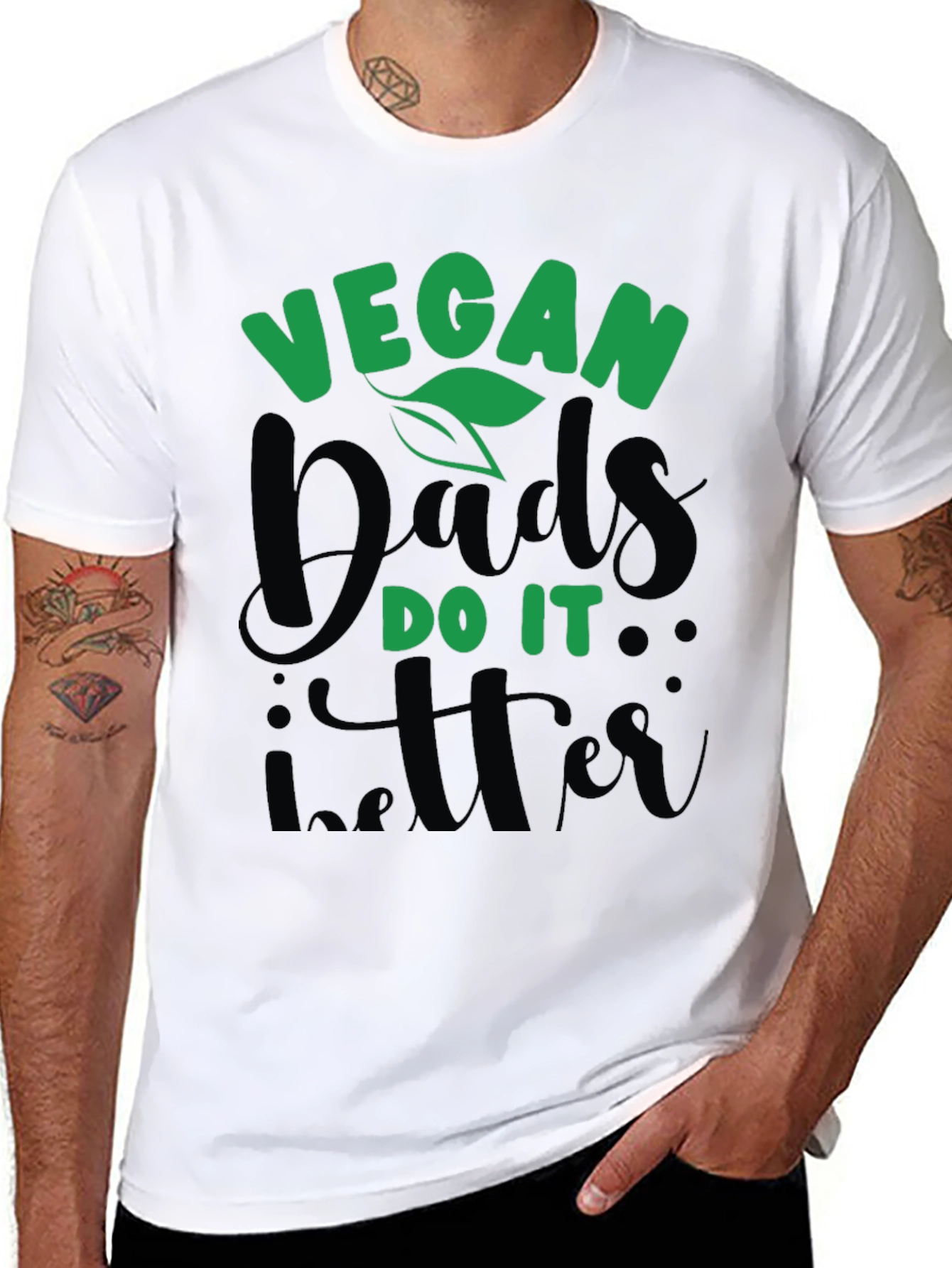 Vegan Dads Do It Better T-Shirt