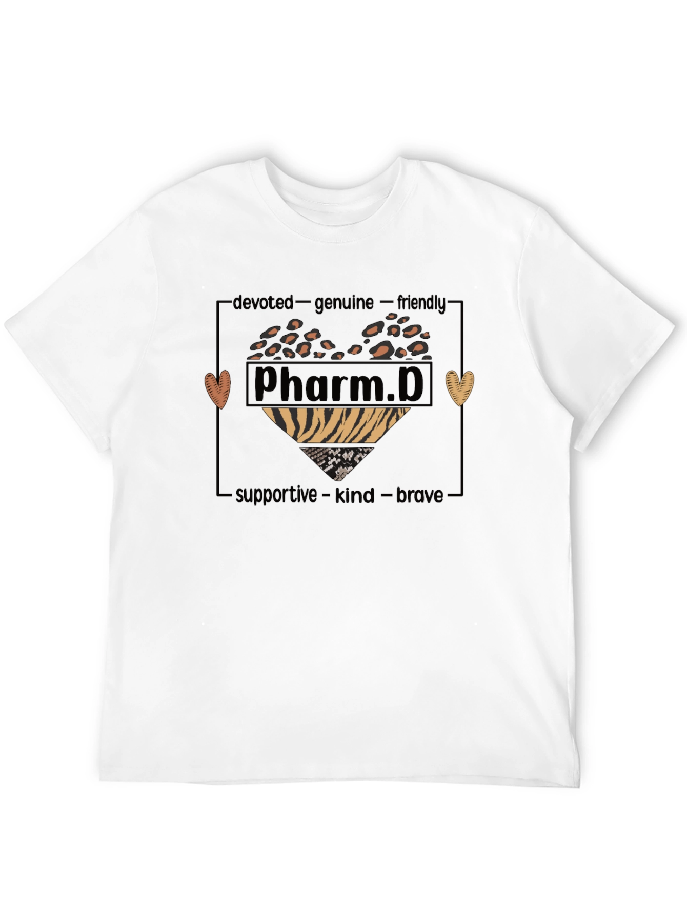 PharmD Heart Graphic Tee - Devoted Pharmacy T-Shirt