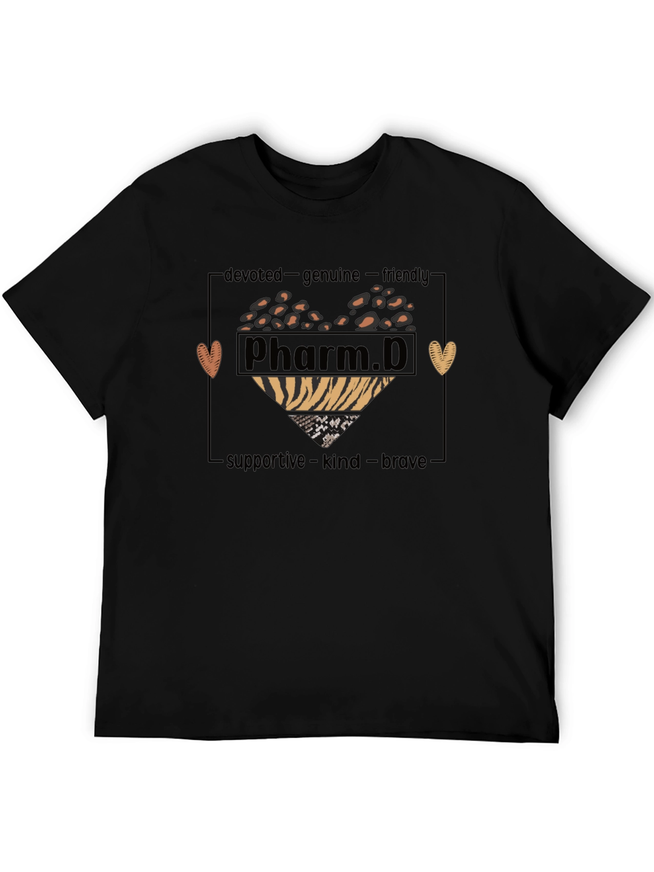 PharmD Heart Graphic Tee - Devoted Pharmacy T-Shirt
