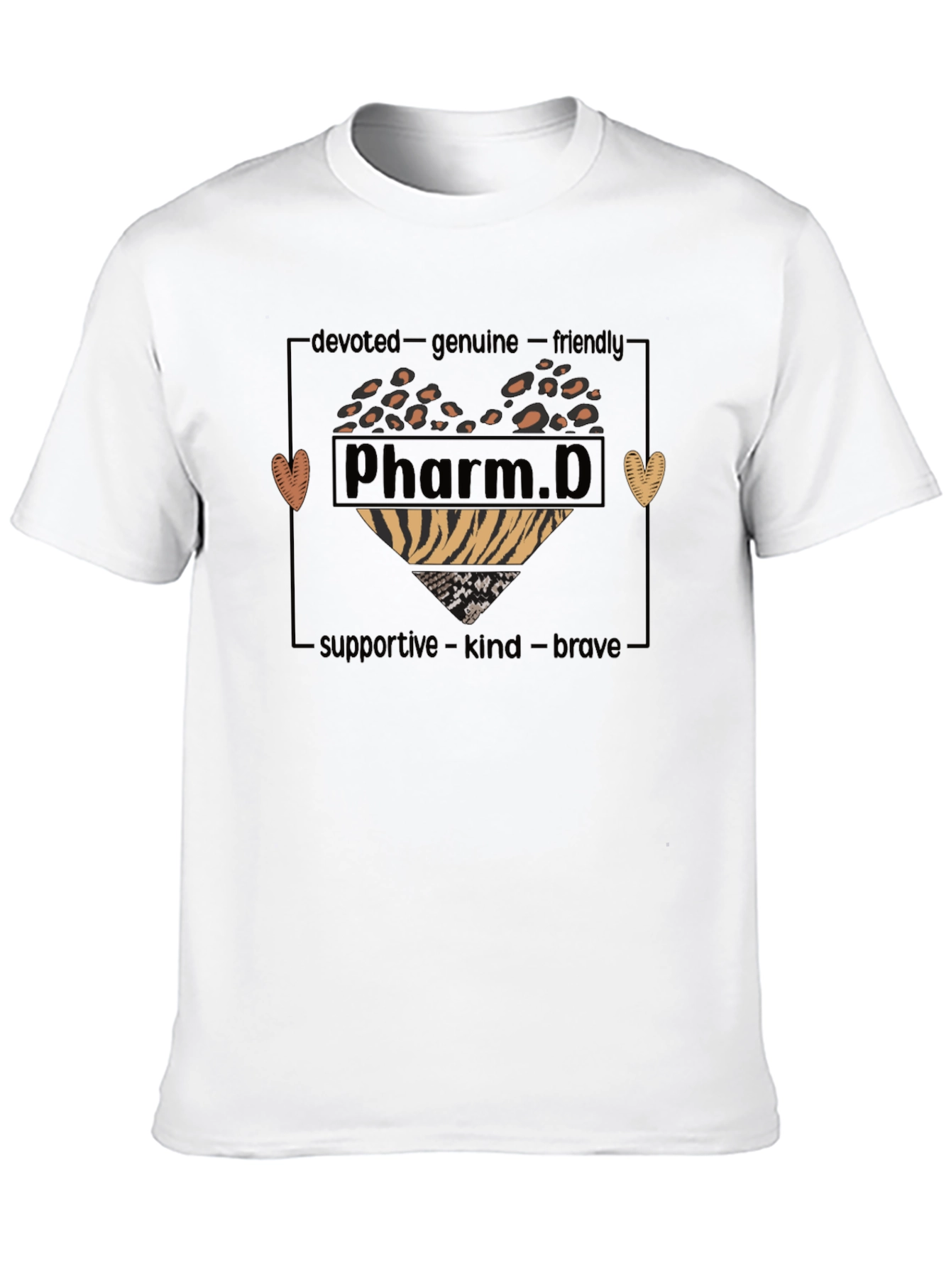 PharmD Heart Graphic Tee - Devoted Pharmacy T-Shirt