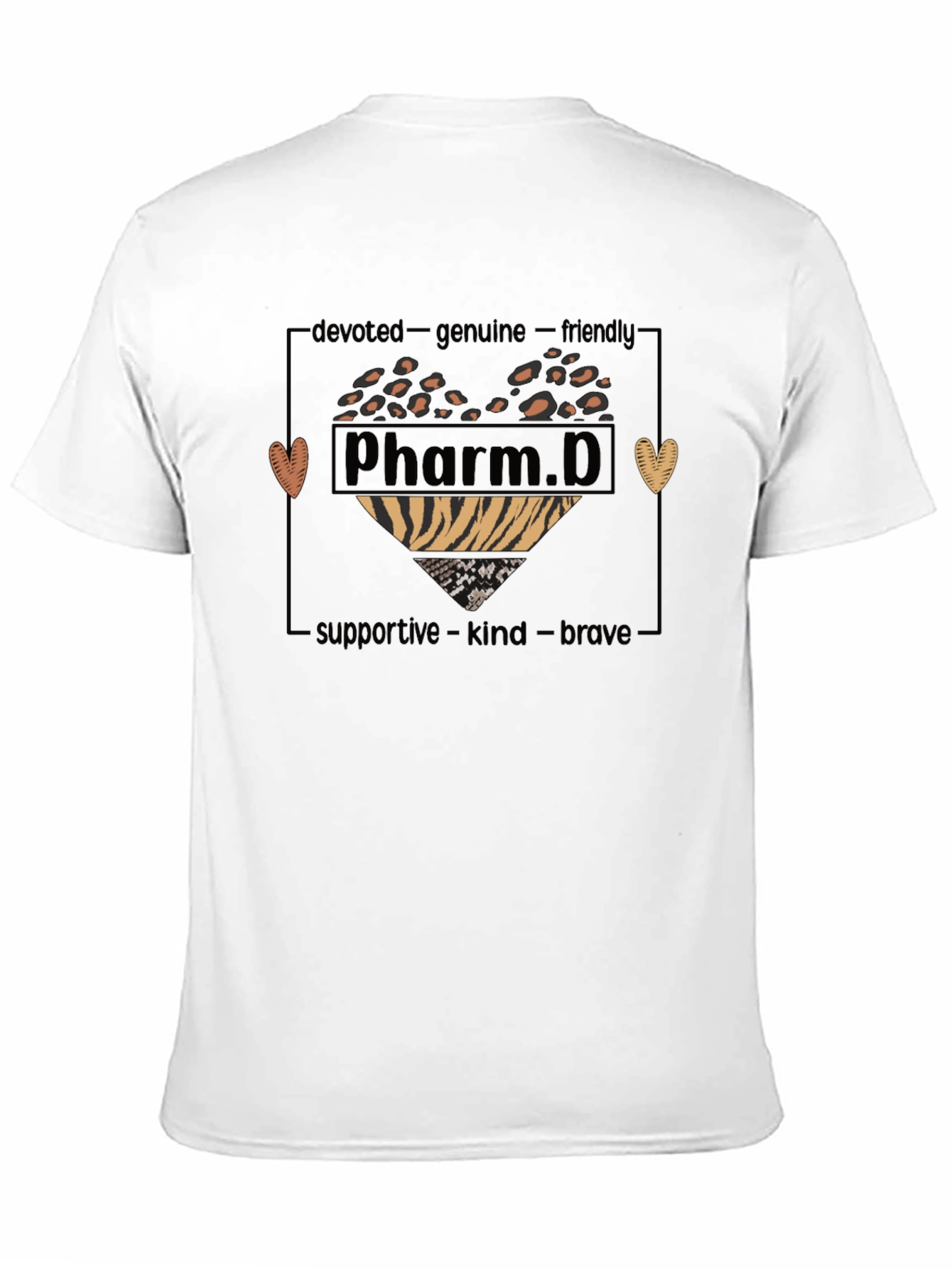 PharmD Heart Graphic Tee - Devoted Pharmacy T-Shirt