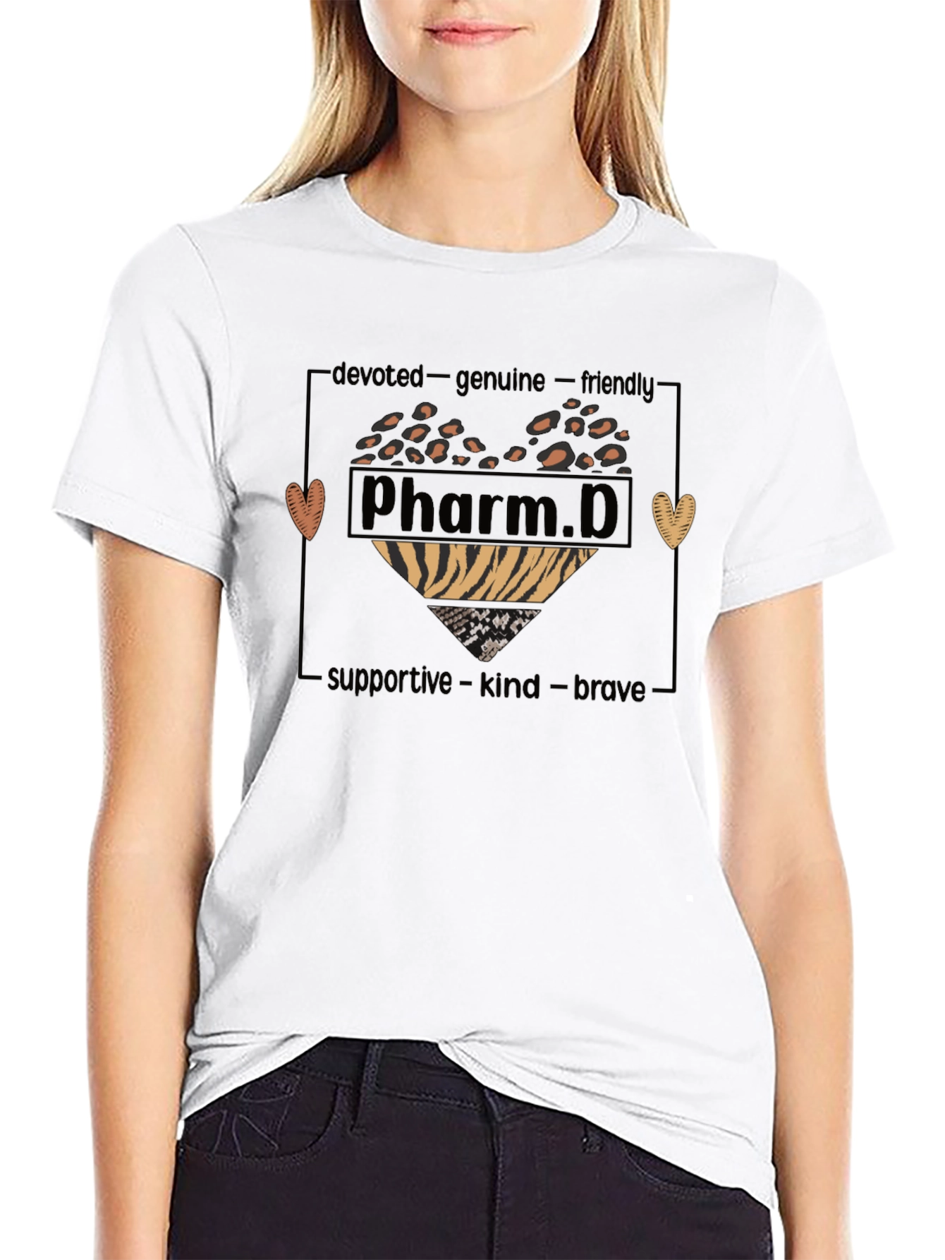 PharmD Heart Graphic Tee - Devoted Pharmacy T-Shirt