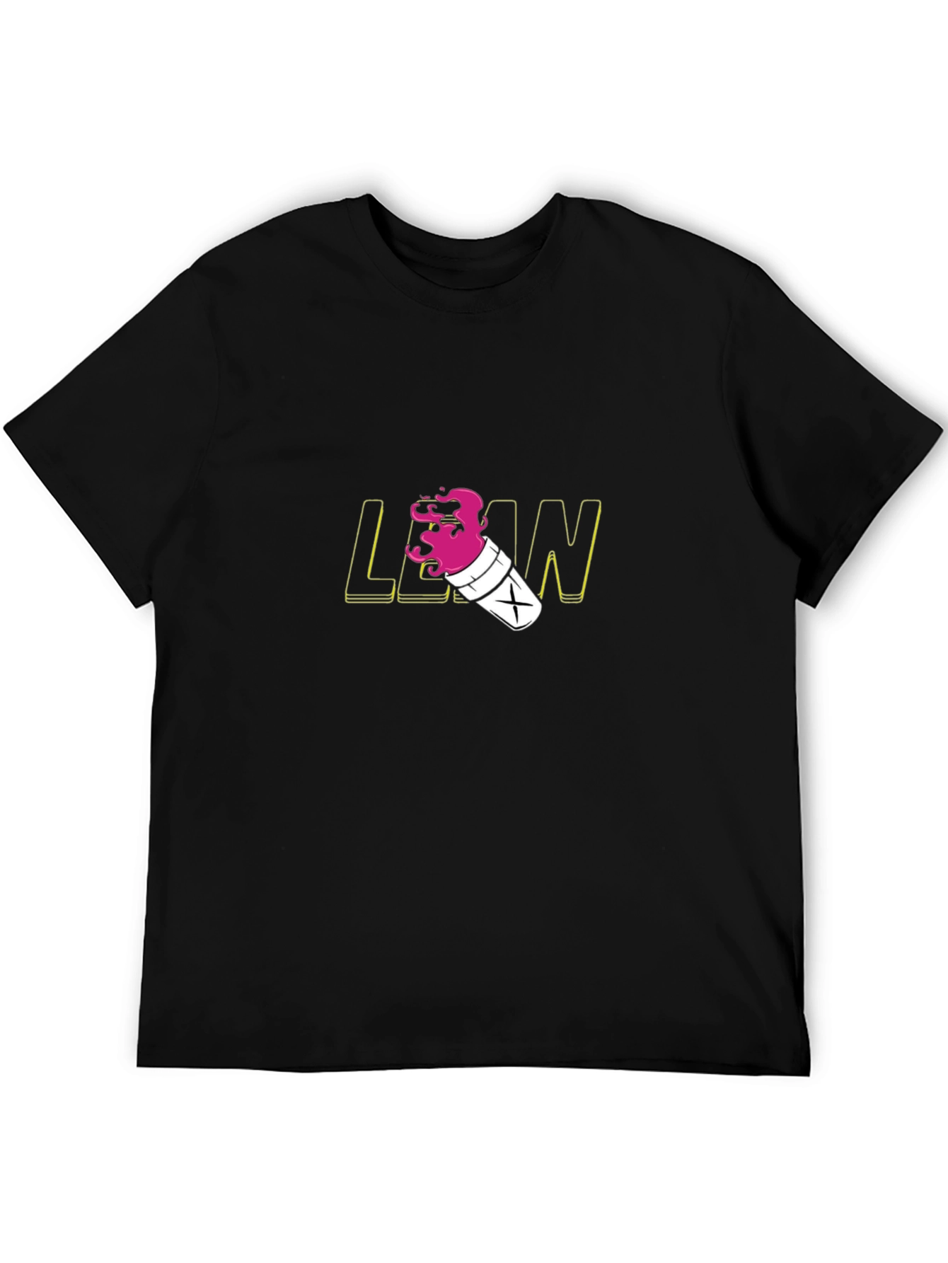 Lean T-Shirt - Black Graphic Tee