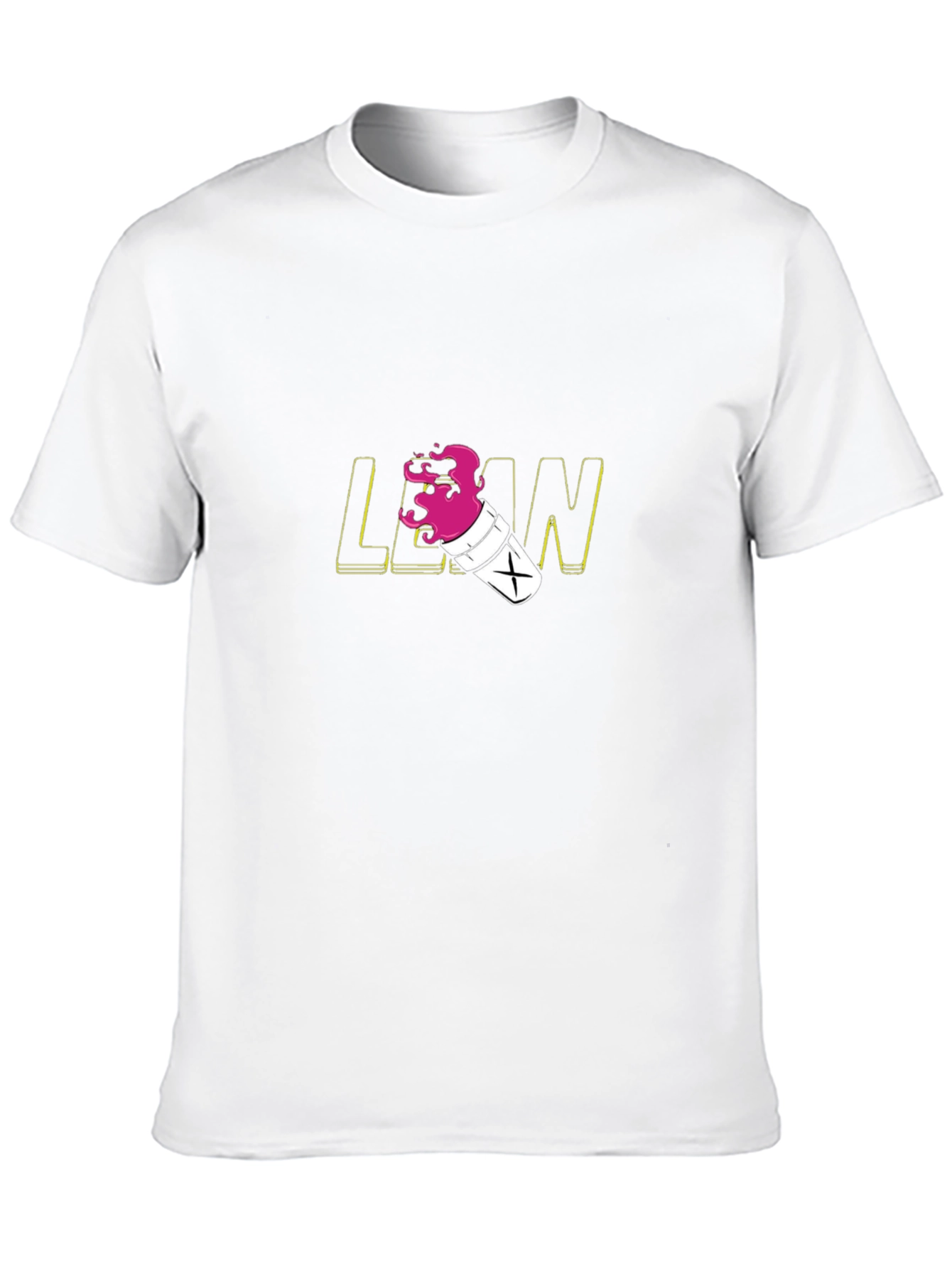 Lean T-Shirt - Black Graphic Tee
