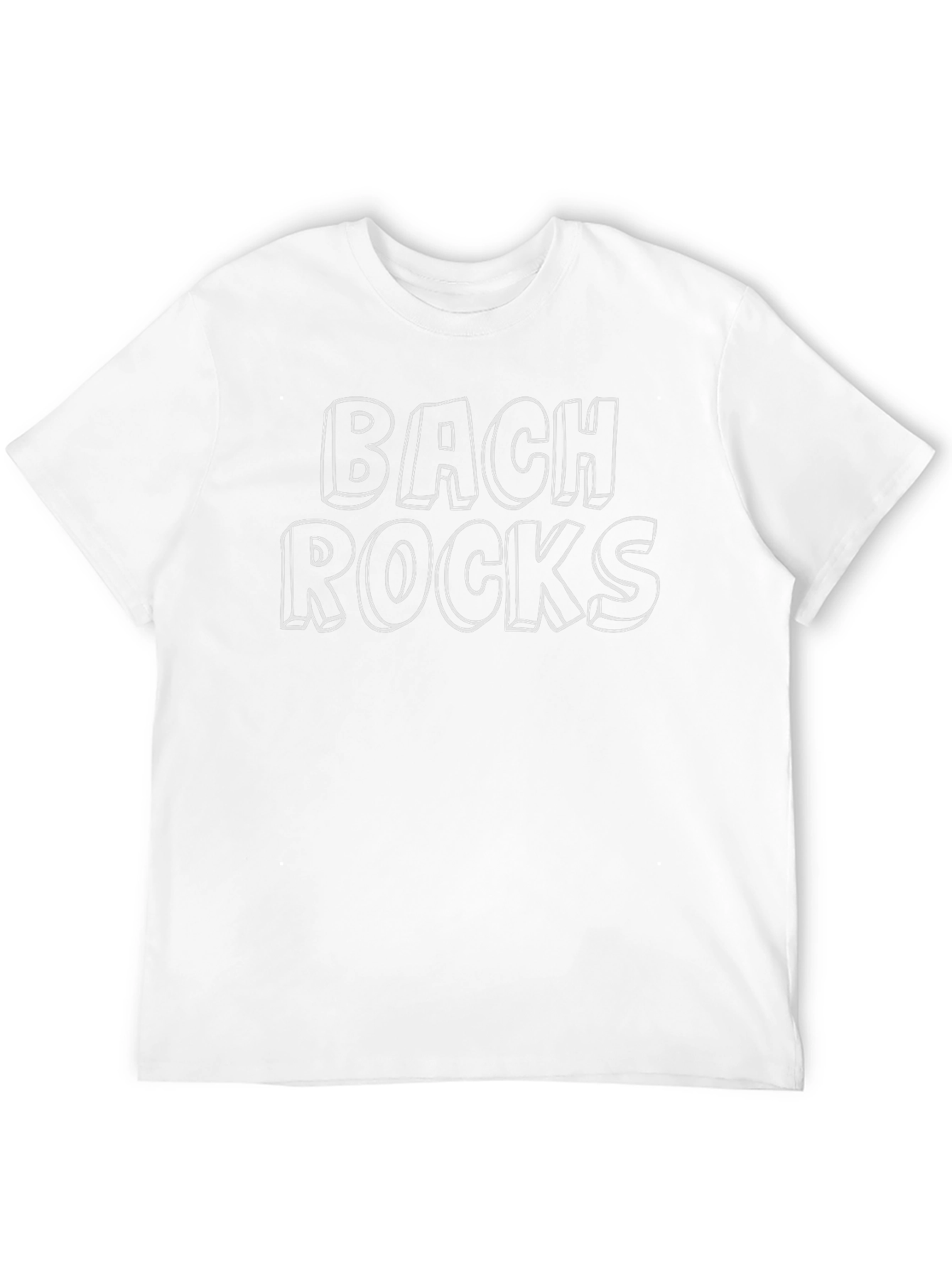 Bach Rocks T-Shirt - Music Lovers Tee