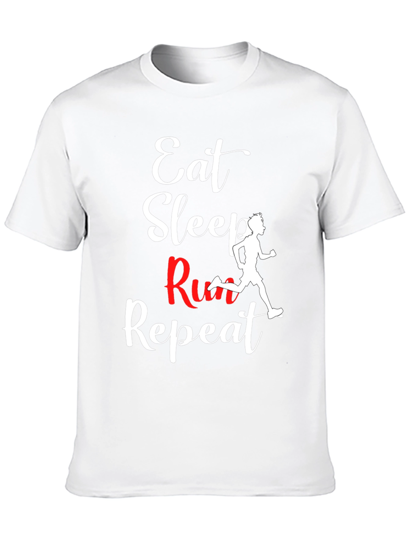 Eat Sleep Run Repeat Graphic Tee