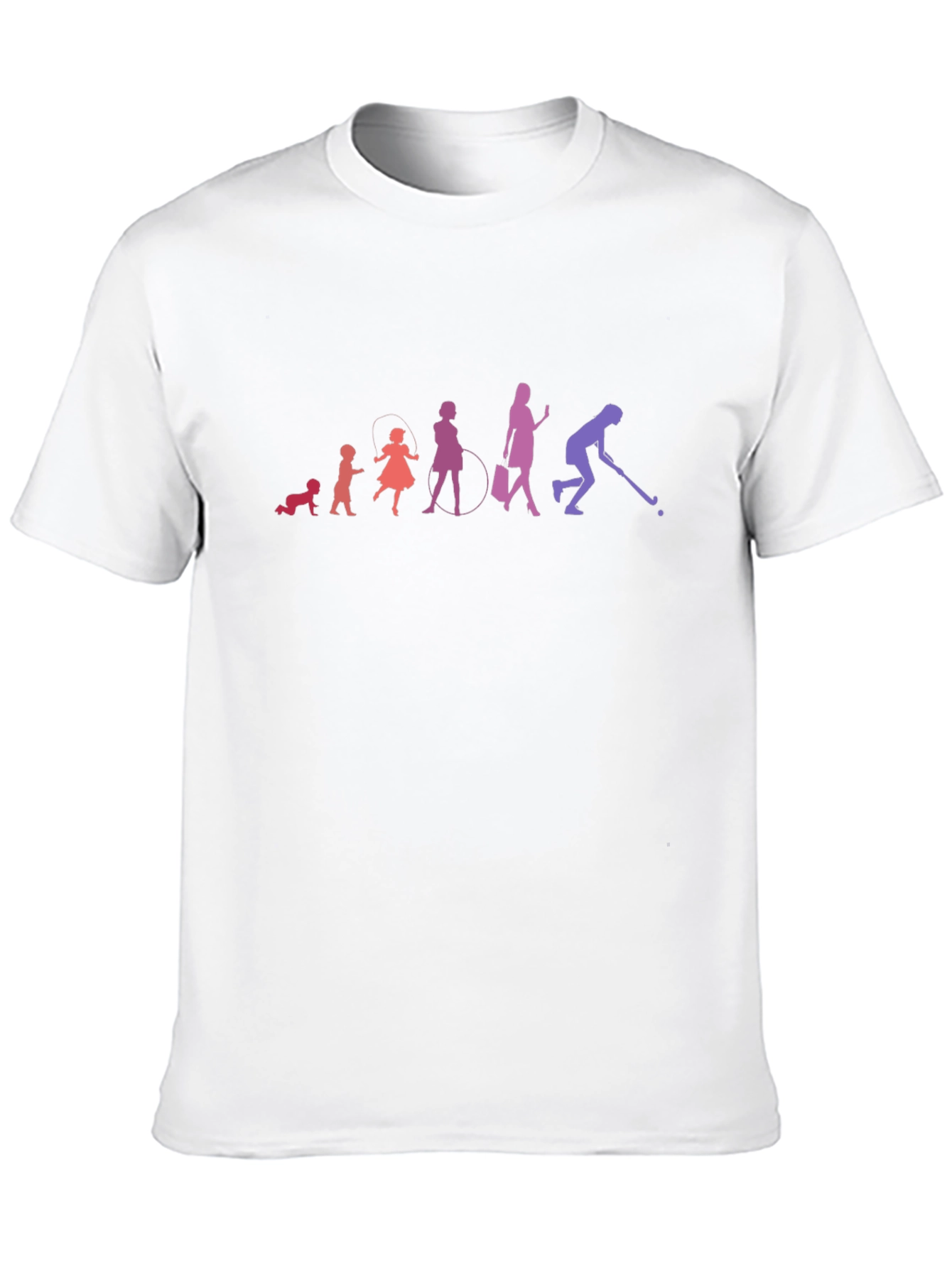 Evolution of a Hockey Player T-Shirt