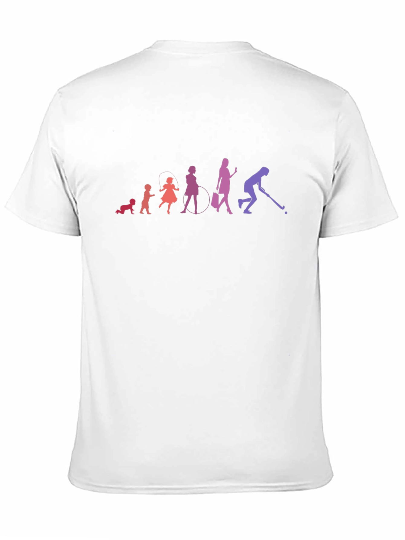 Evolution of a Hockey Player T-Shirt