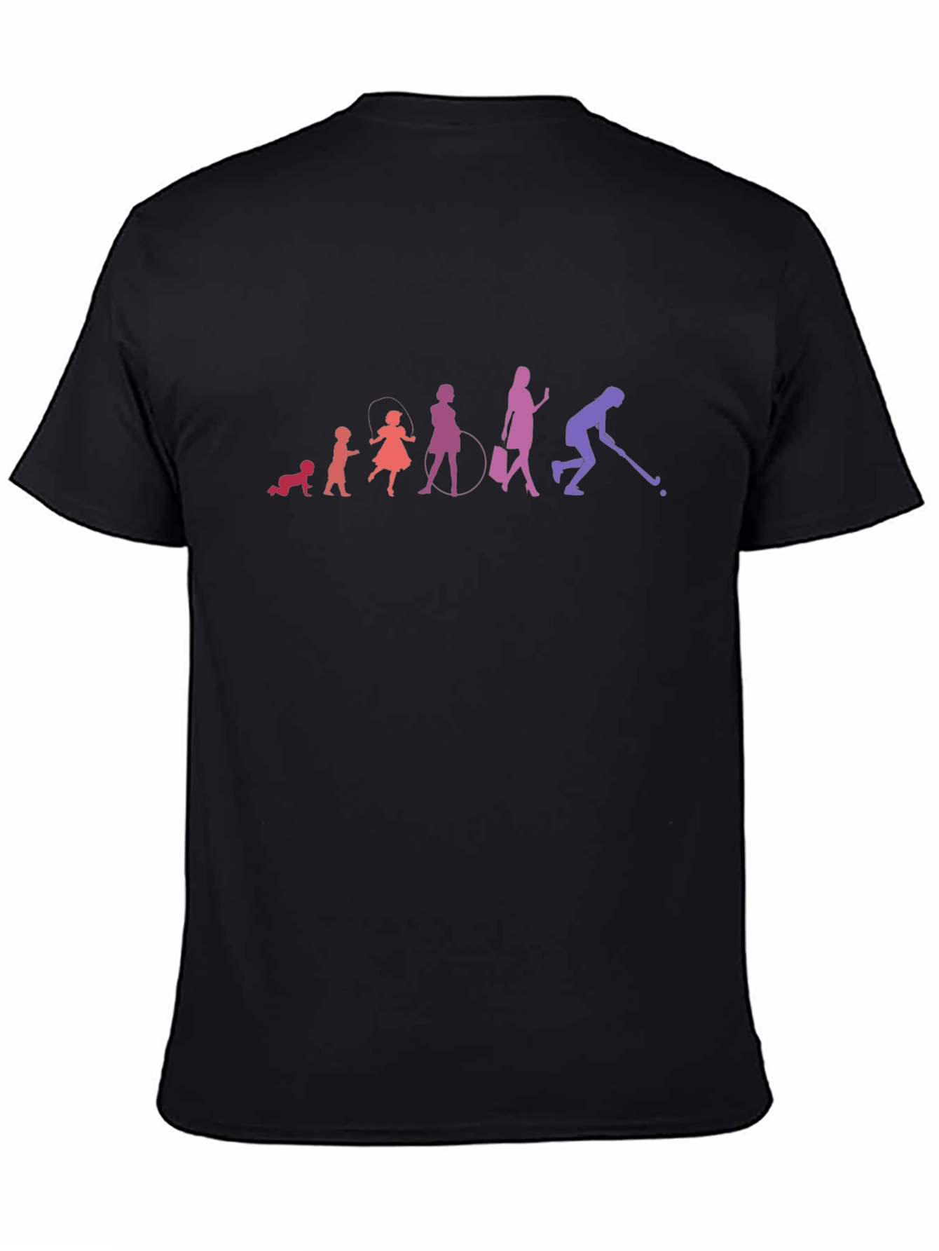 Evolution of a Hockey Player T-Shirt