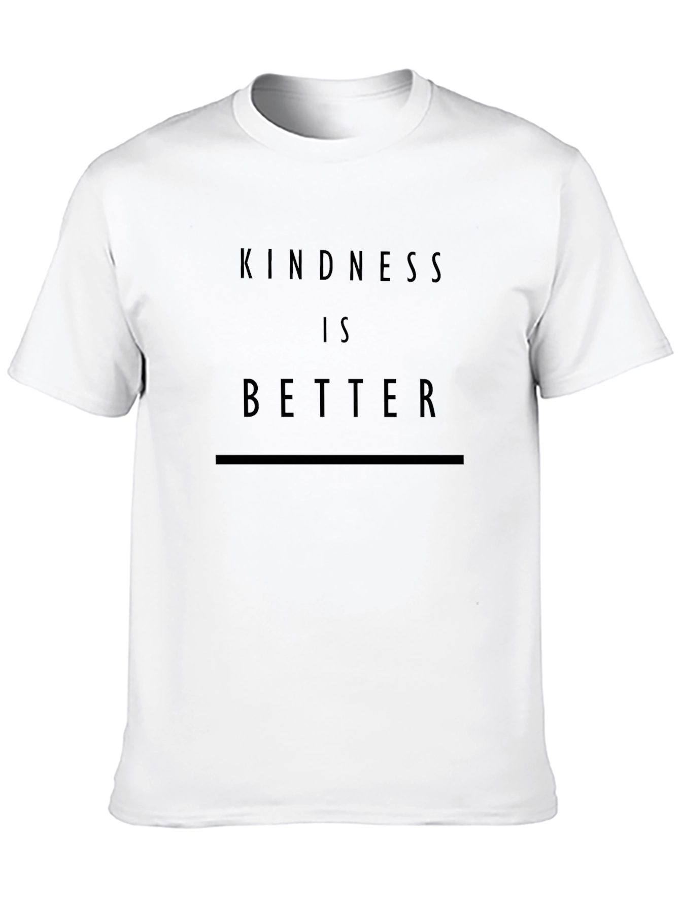 Kindness Is Better - Graphic Black T-Shirt