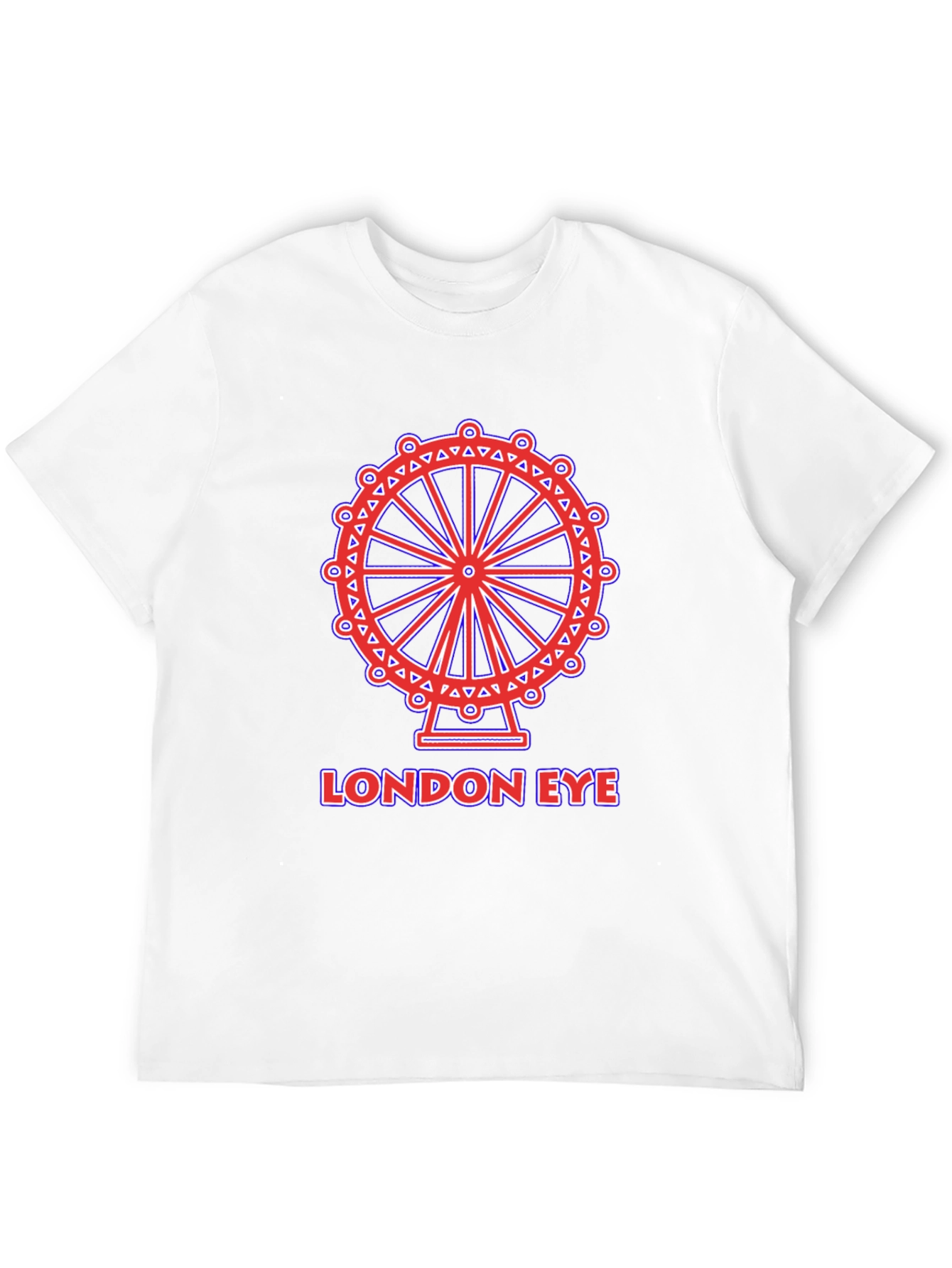 London Eye Graphic Tee - Stylish Black T-Shirt