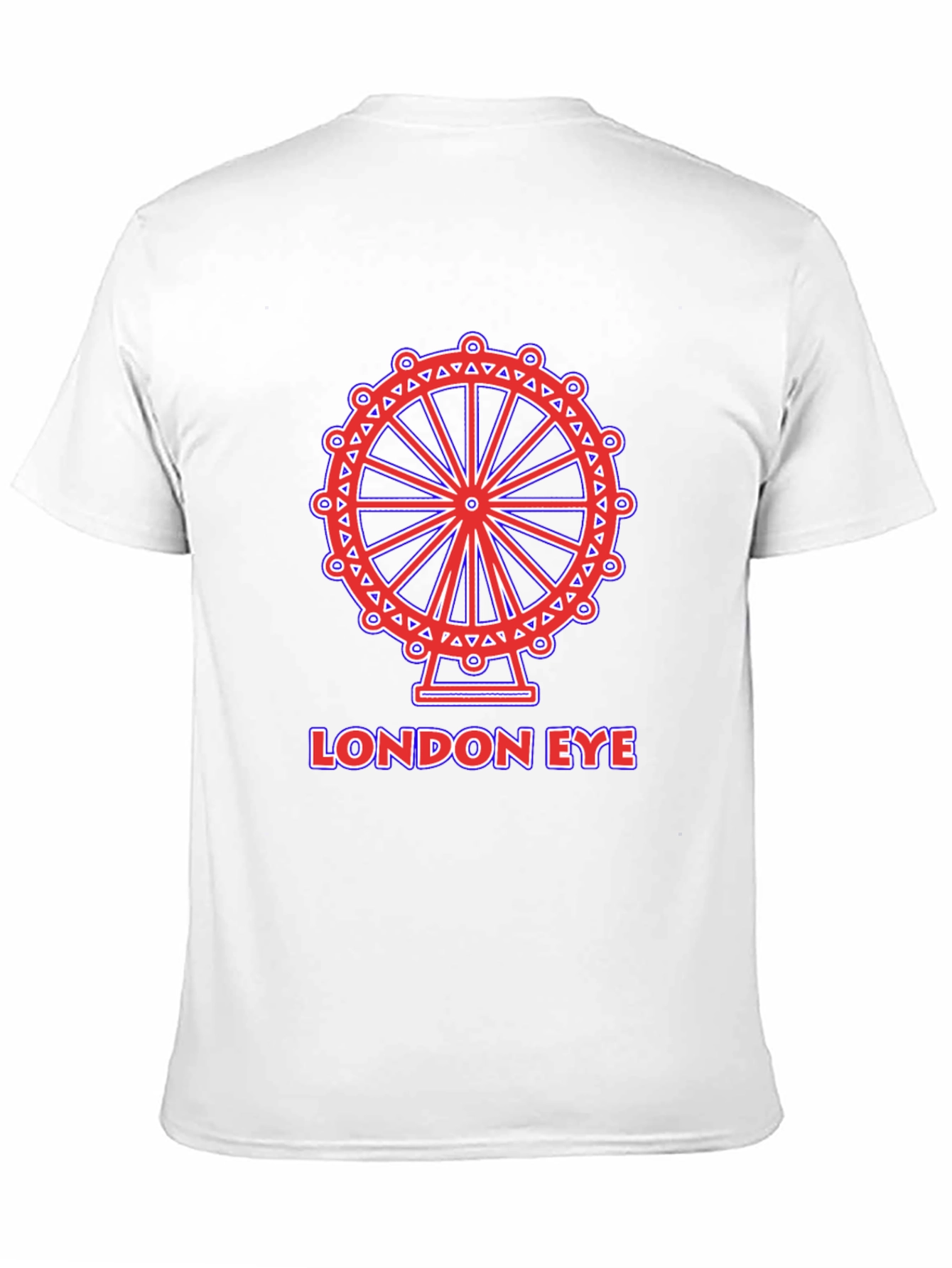 London Eye Graphic Tee - Stylish Black T-Shirt