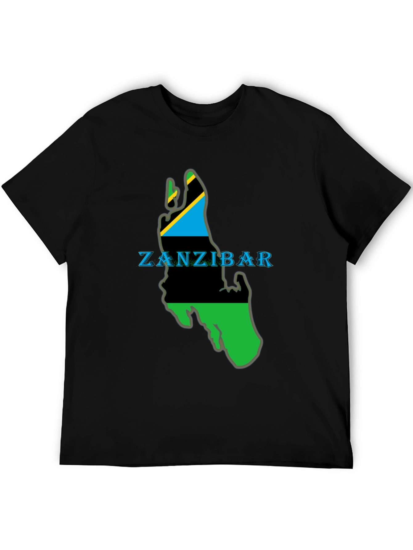 Zanzibar Flag T-Shirt - Island Pride Graphic Tee