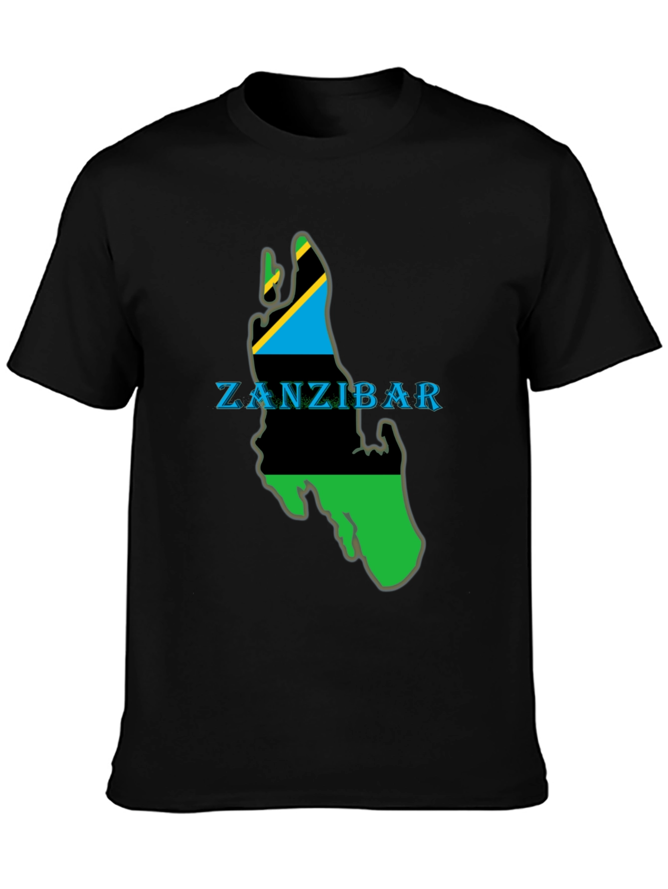 Zanzibar Flag T-Shirt - Island Pride Graphic Tee