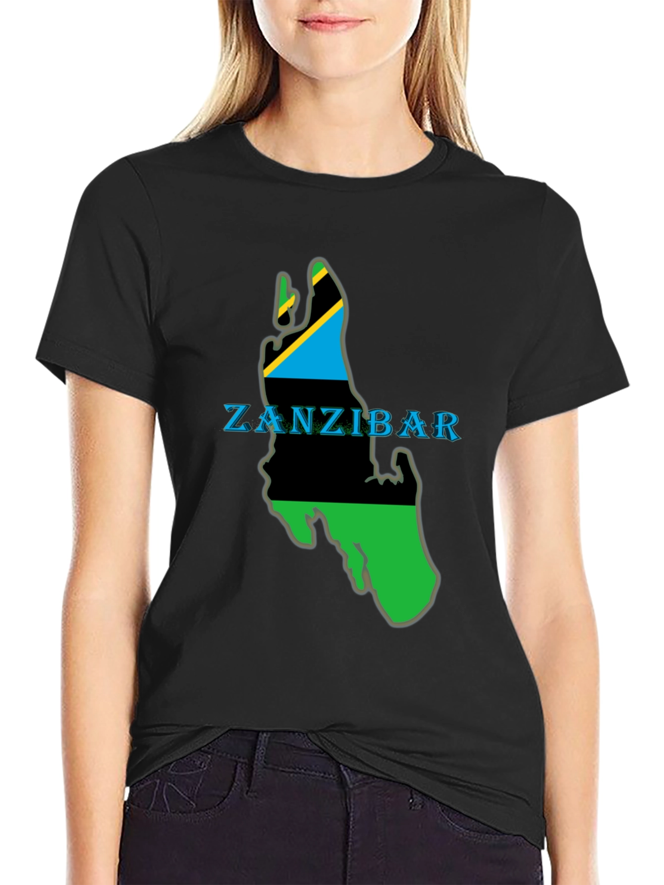 Zanzibar Flag T-Shirt - Island Pride Graphic Tee