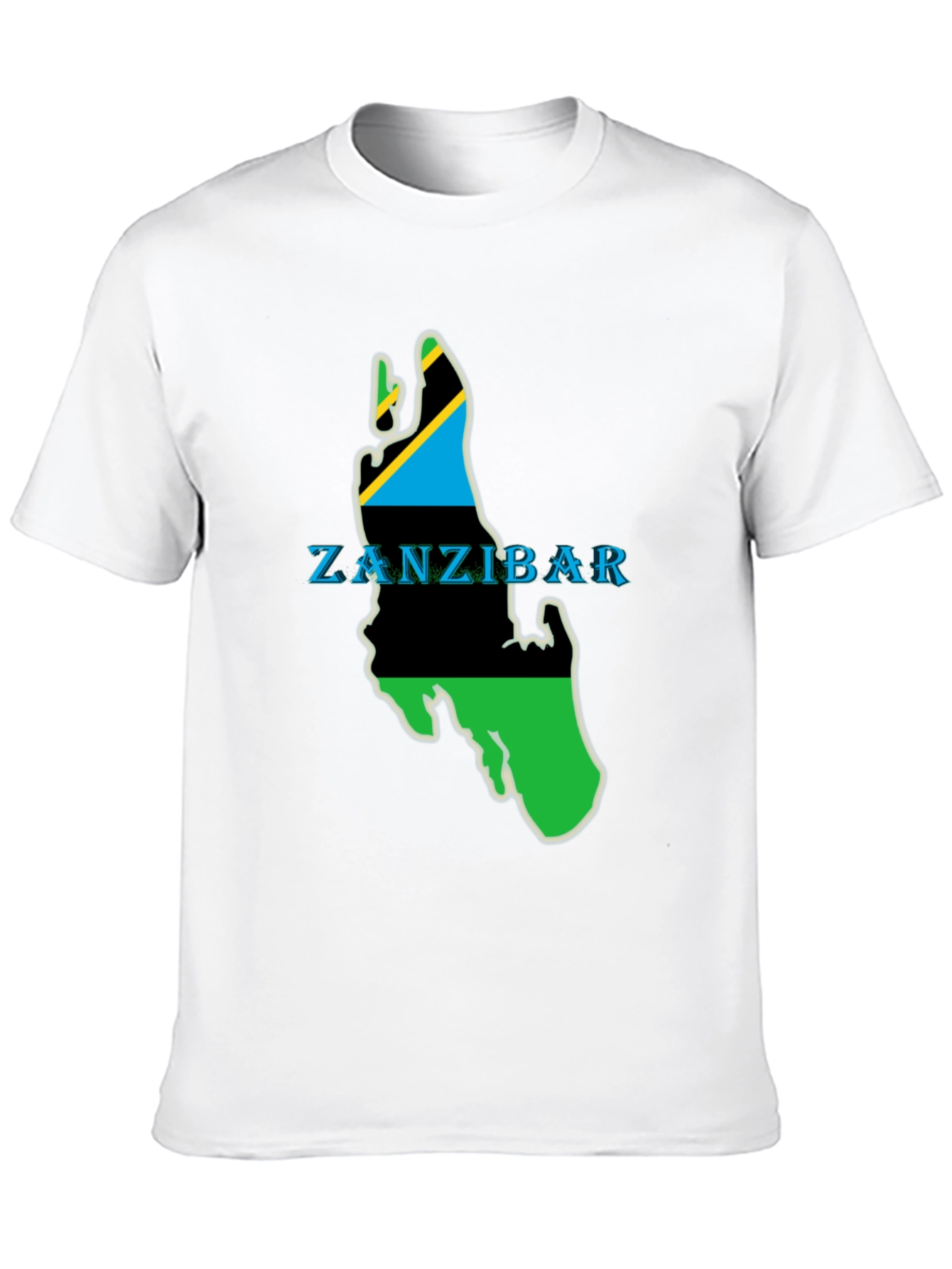 Zanzibar Flag T-Shirt - Island Pride Graphic Tee