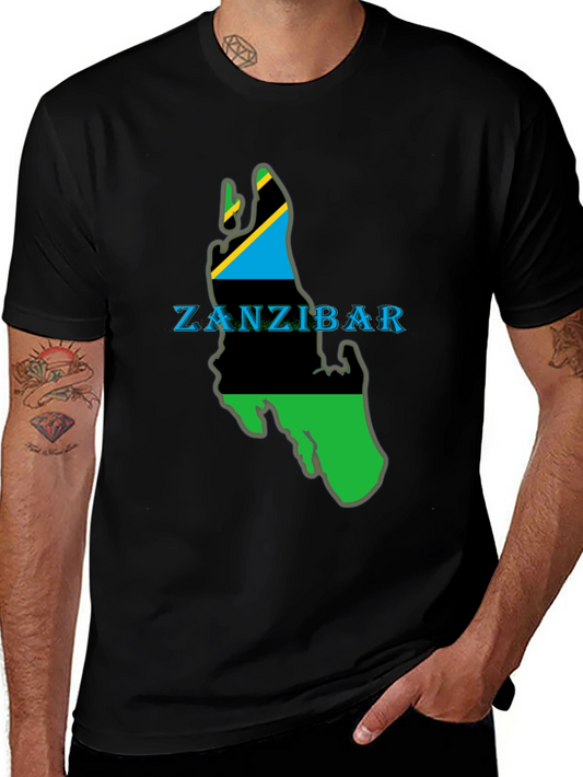 Zanzibar Flag T-Shirt - Island Pride Graphic Tee