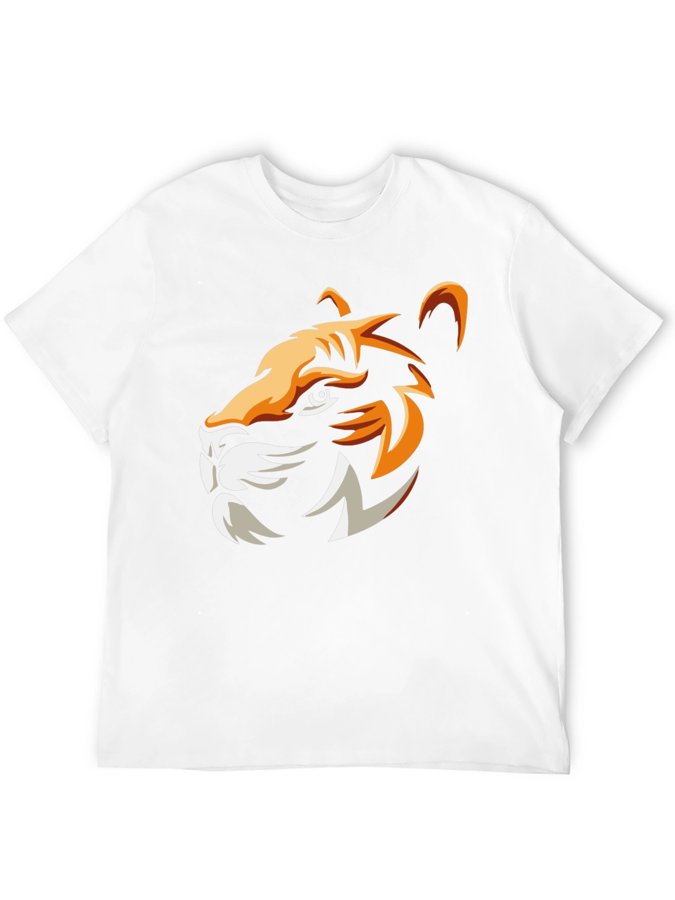 Tiger Graphic Black T-Shirt - Stylish Mens Tee