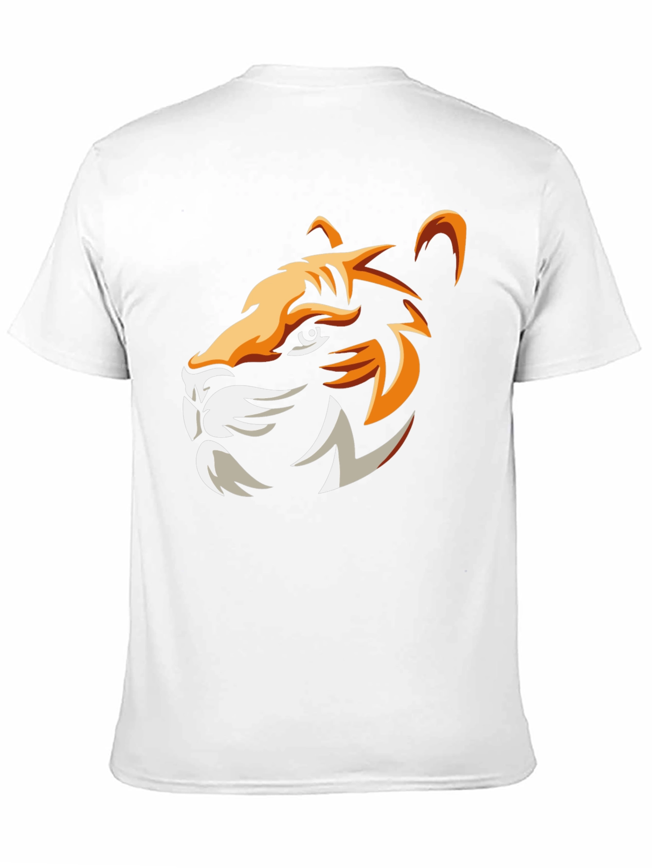Tiger Graphic Black T-Shirt - Stylish Mens Tee