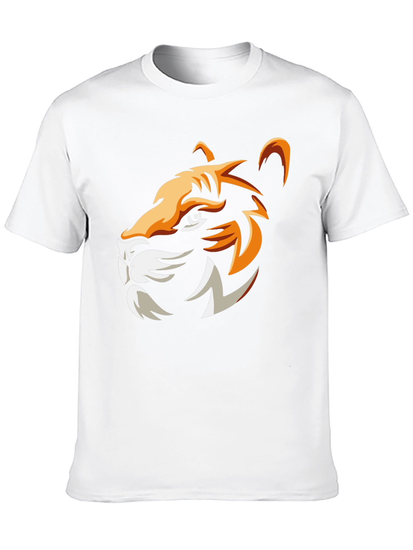 Tiger Graphic Black T-Shirt - Stylish Mens Tee