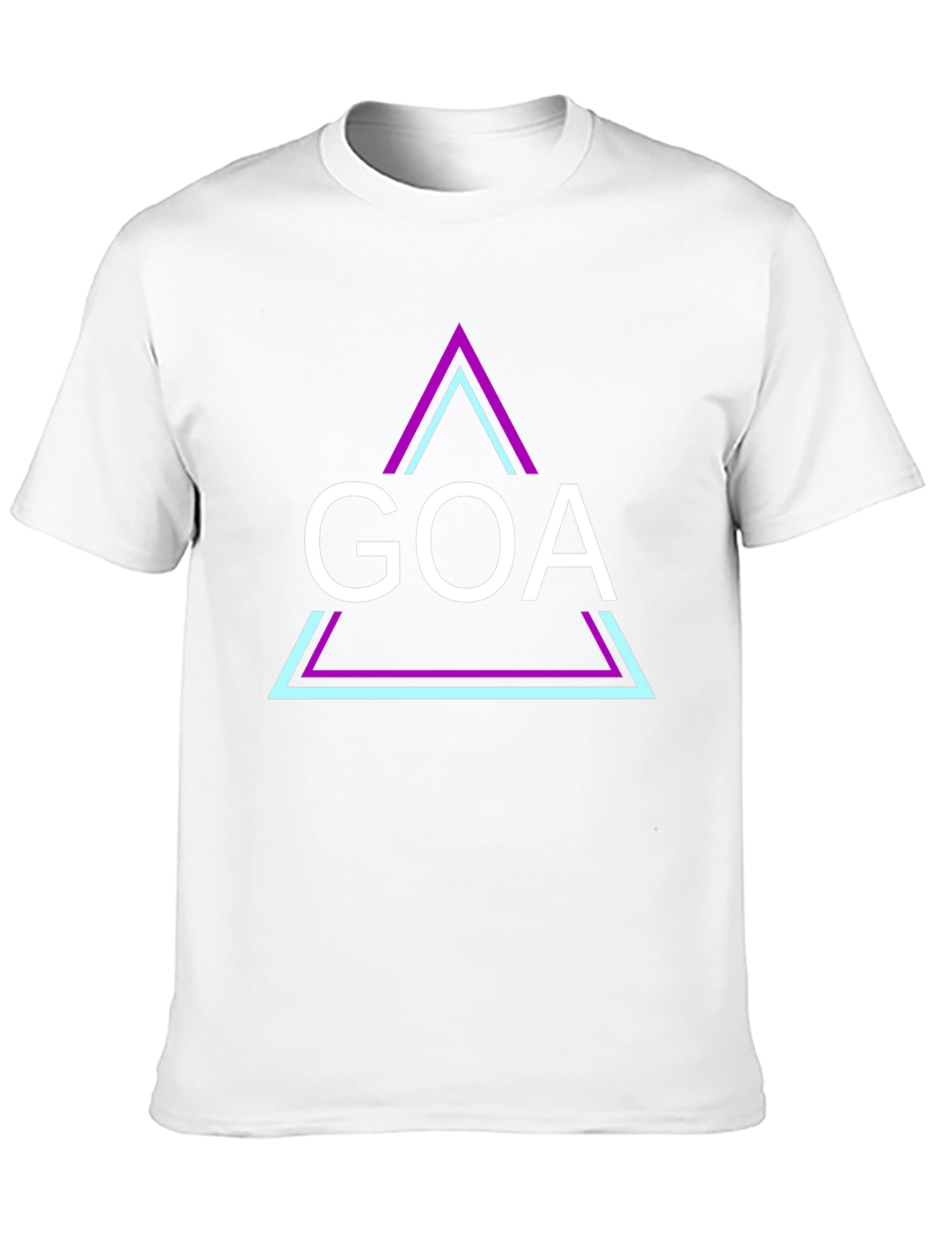 Goa Graphic Tee - Black Stylish Cotton T-Shirt