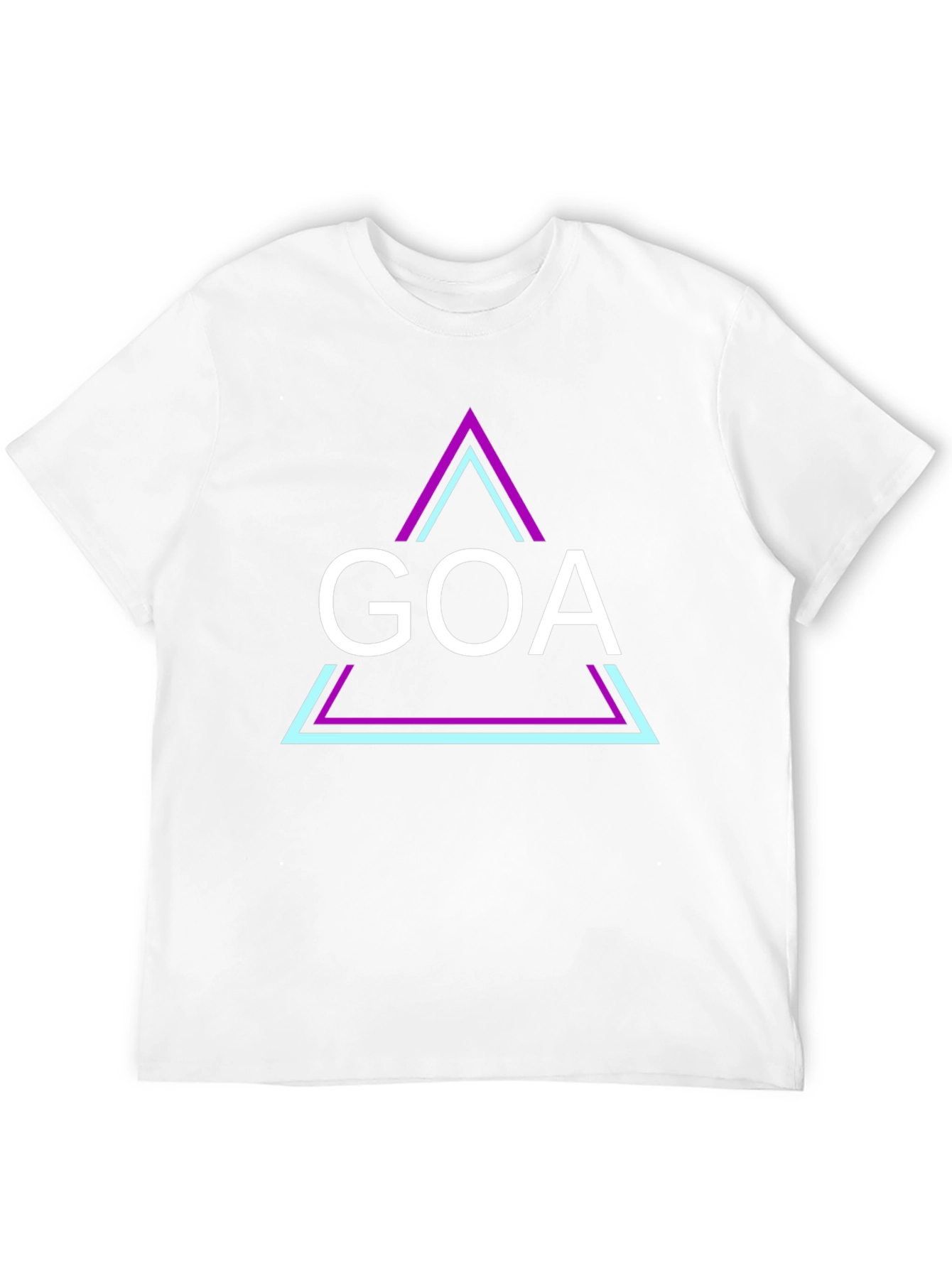 Goa Graphic Tee - Black Stylish Cotton T-Shirt