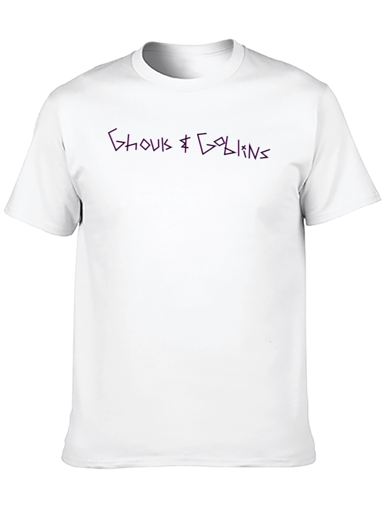 Ghoul & Goblin Graphic Print T-Shirt - Black