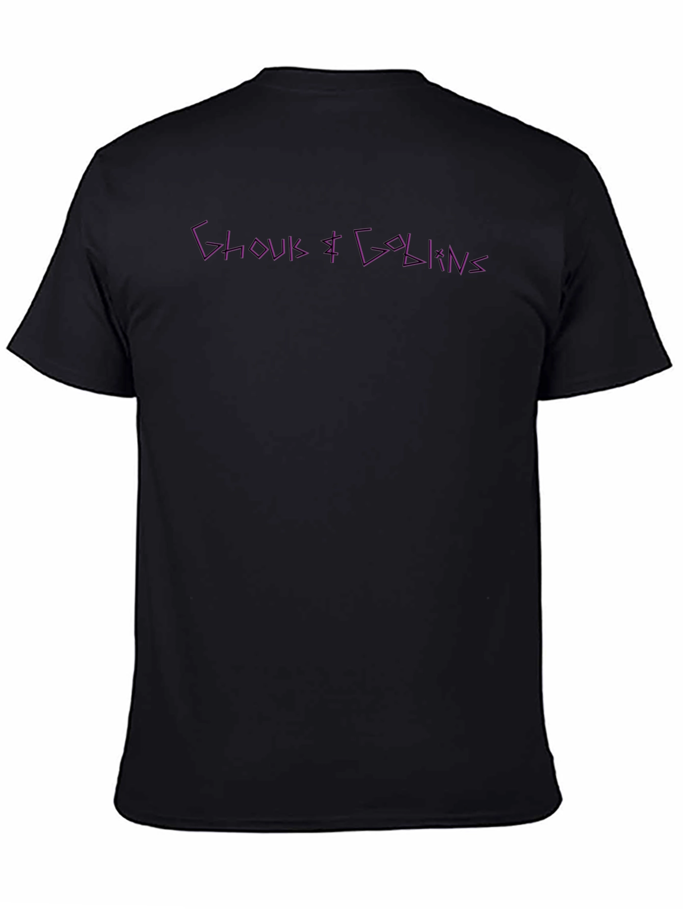 Ghoul & Goblin Graphic Print T-Shirt - Black