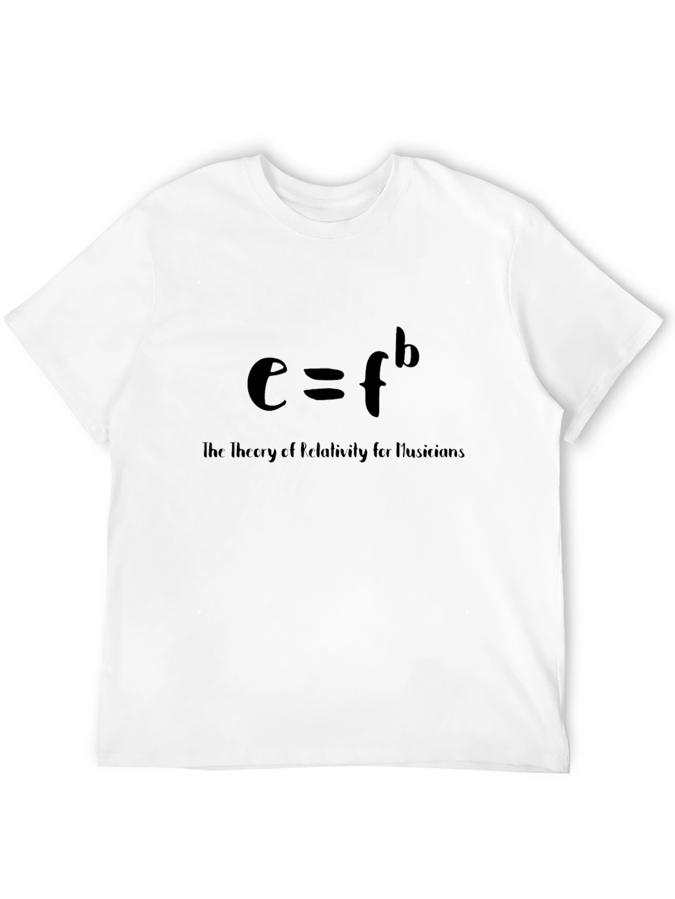 Musician Theory T-Shirt - E=F Flat B