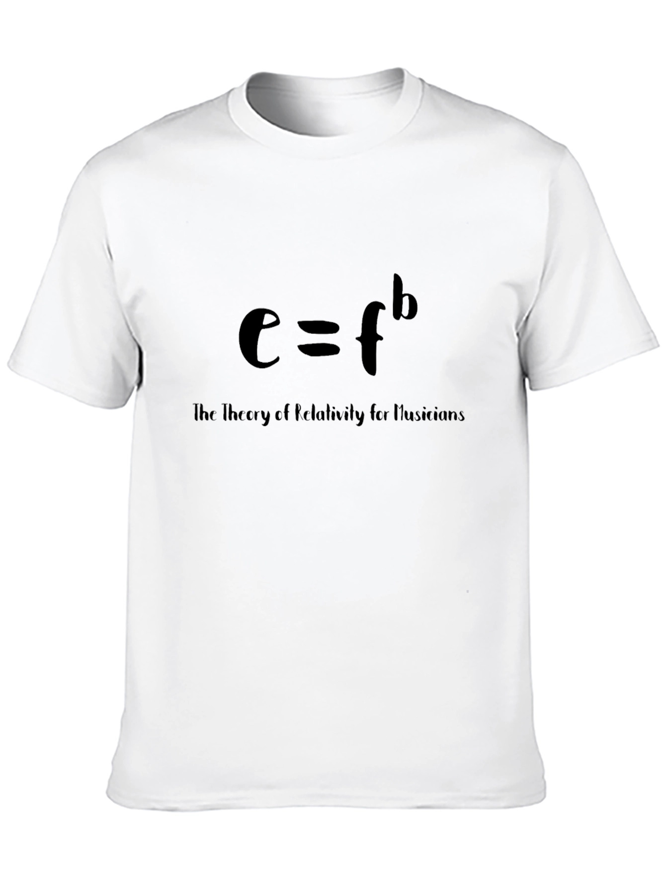 Musician Theory T-Shirt - E=F Flat B