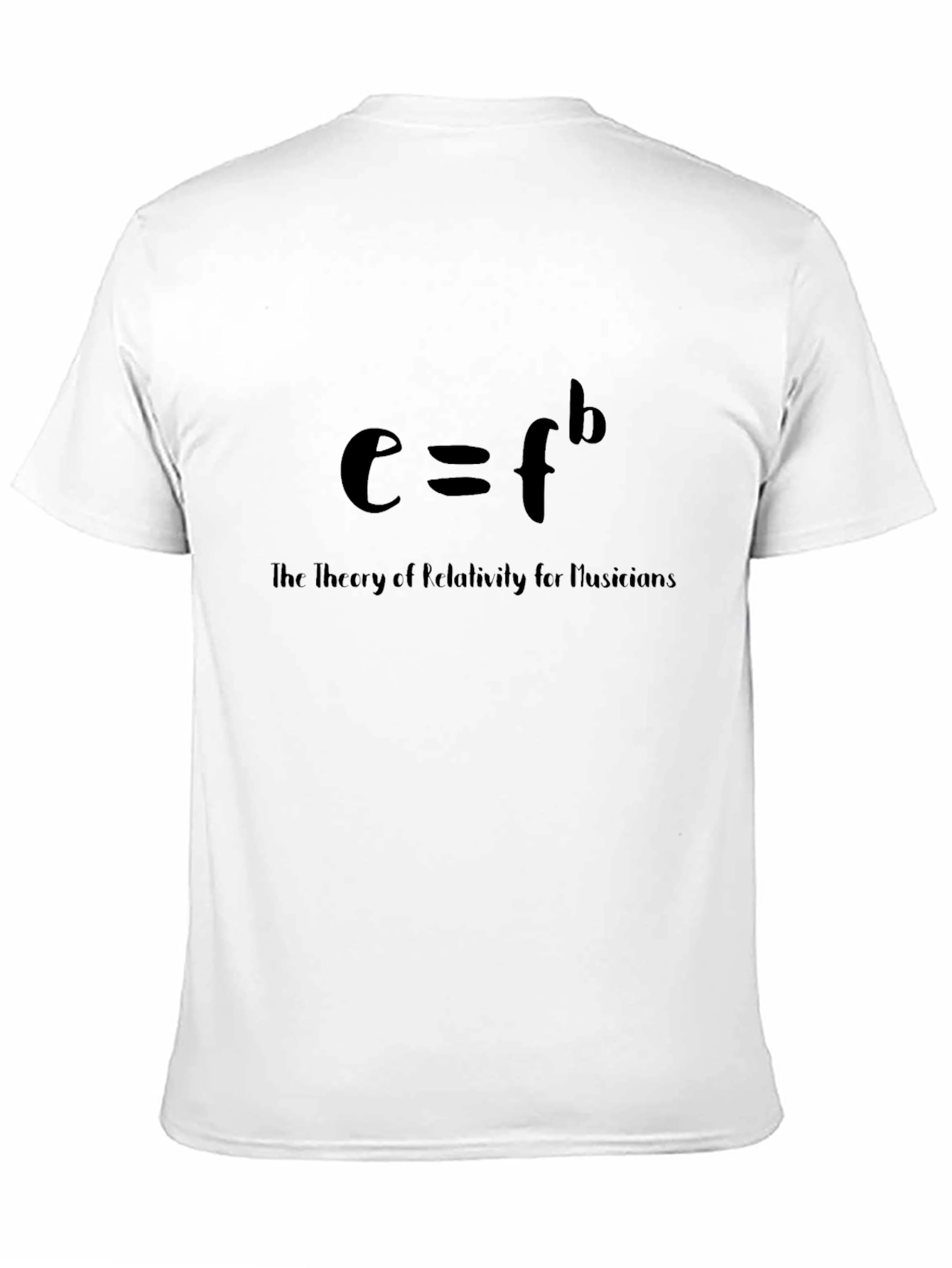 Musician Theory T-Shirt - E=F Flat B