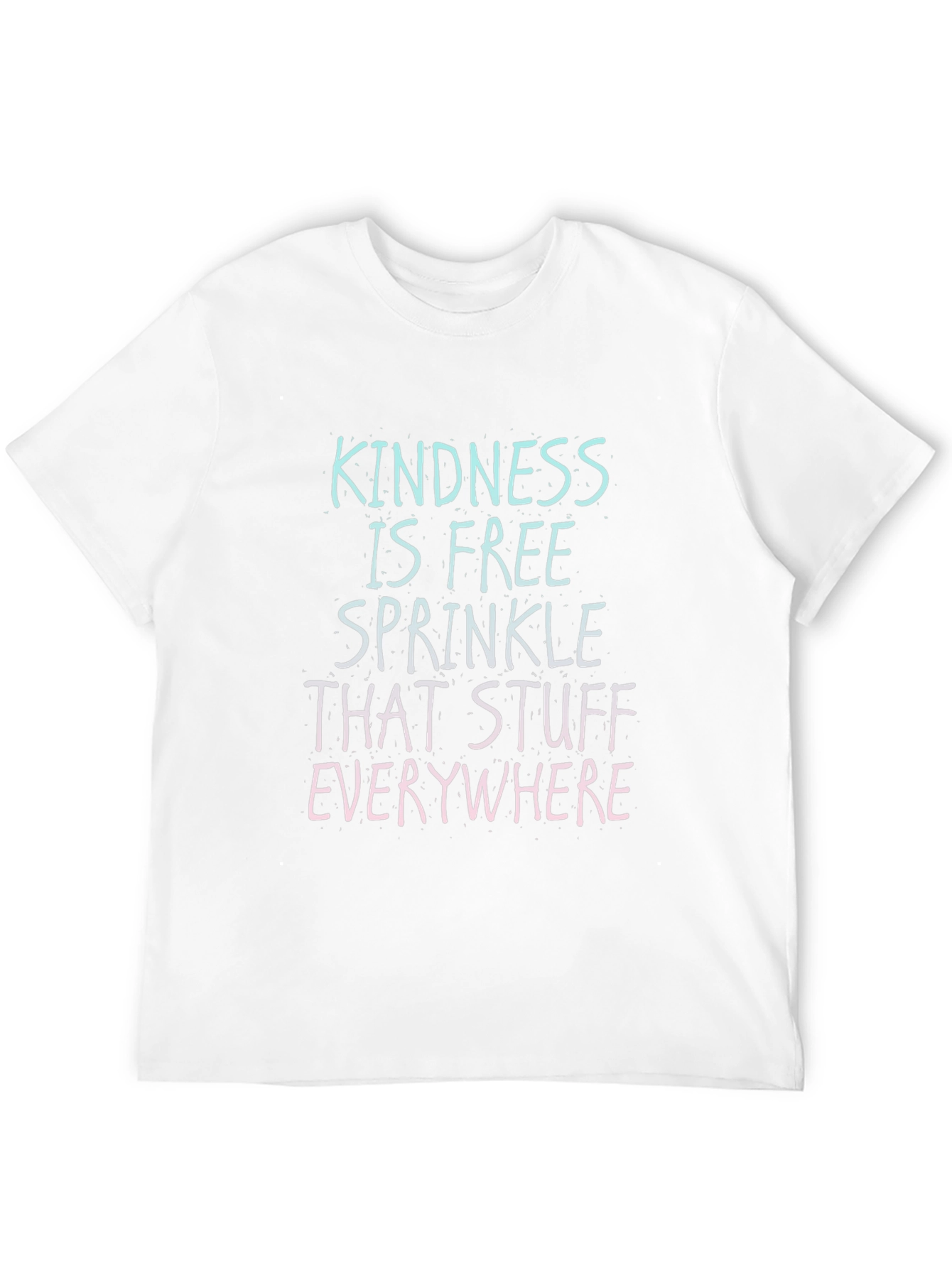 Kindness Is Free Graphic Tee - Black Unisex T-Shirt