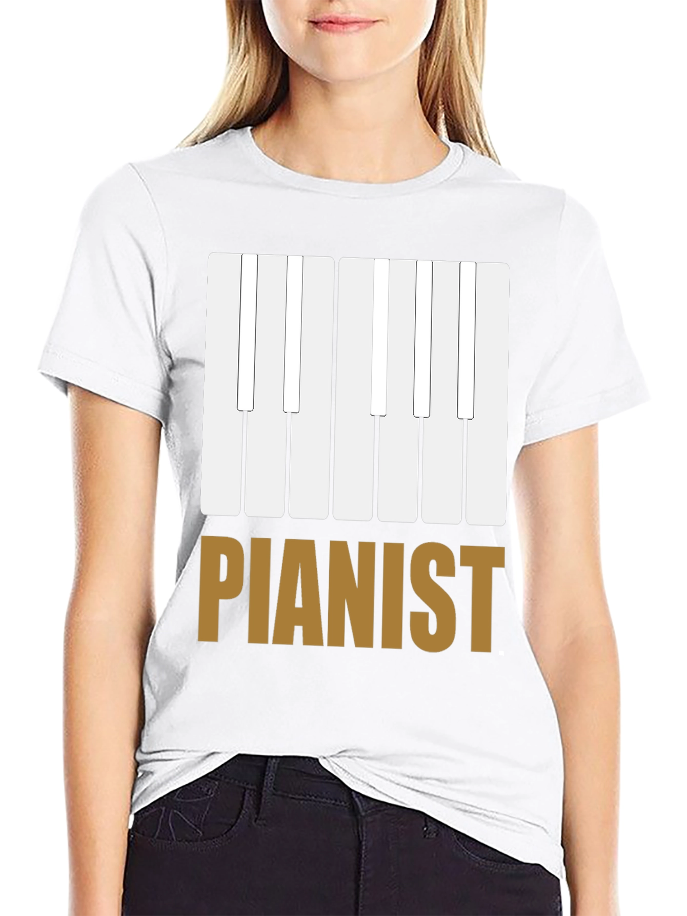 Pianist T-Shirt - Music Lover Tee