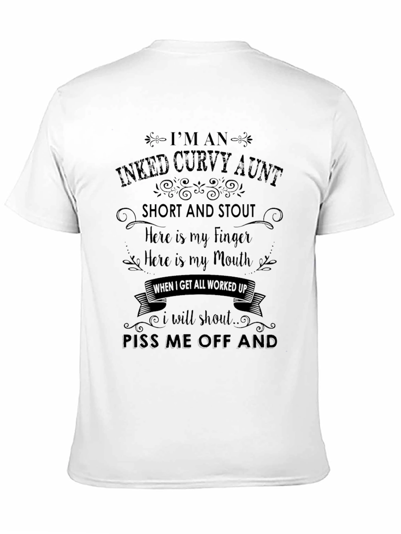 Inked Curvy Aunt Graphic Tee