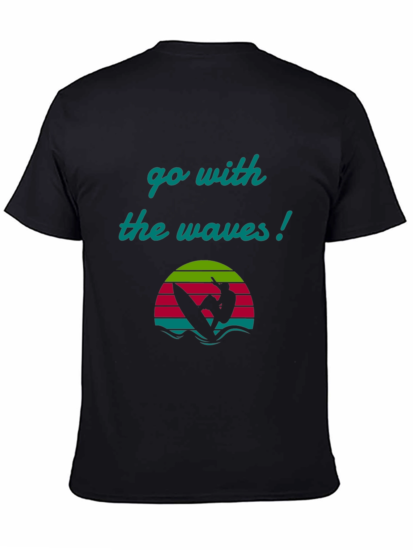 Go With The Waves Graphic Tee
