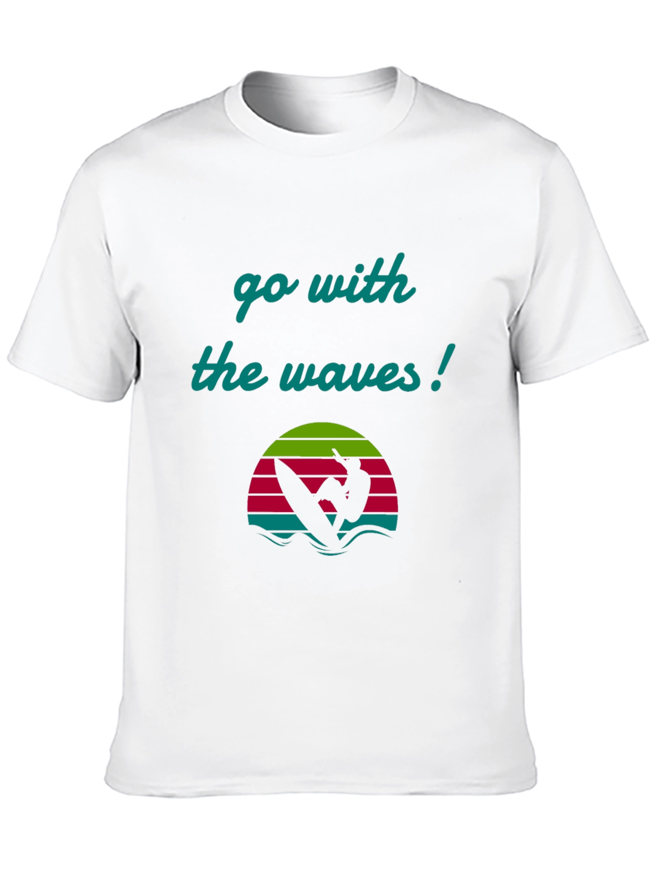 Go With The Waves Graphic Tee