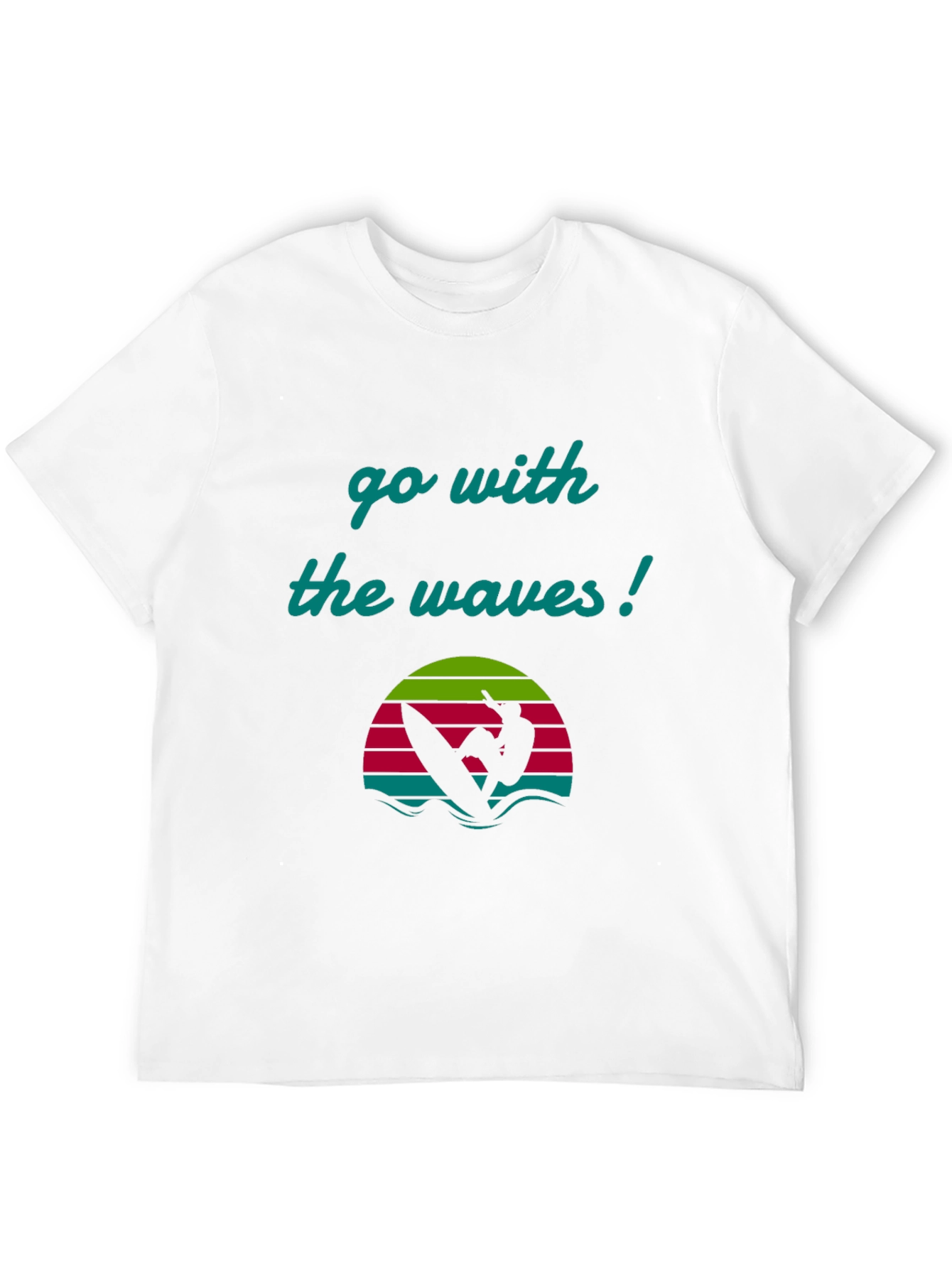 Go With The Waves Graphic Tee