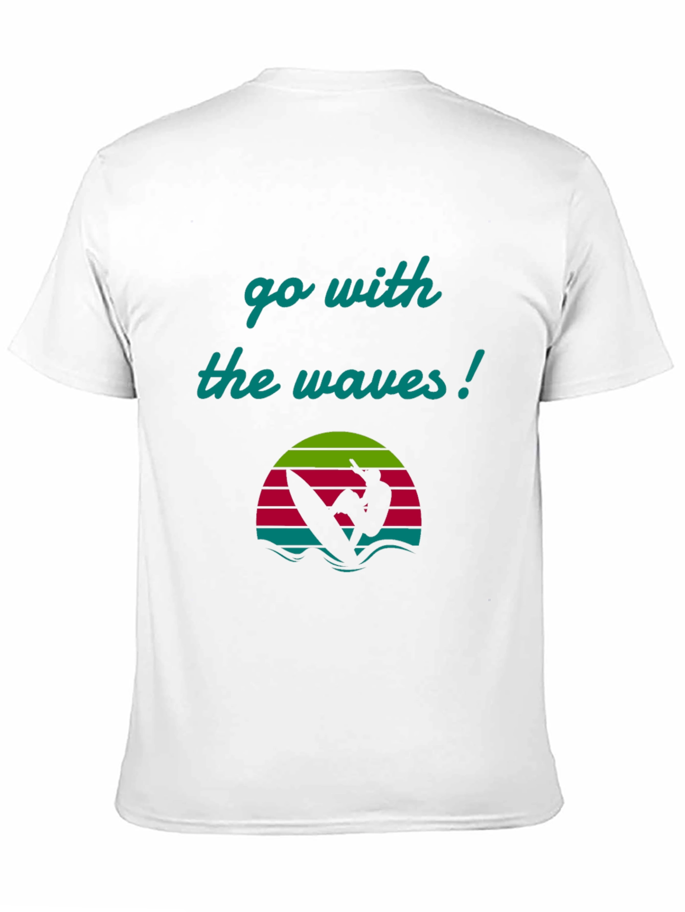 Go With The Waves Graphic Tee