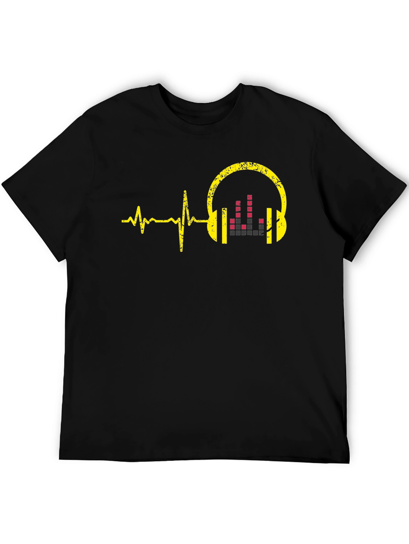 Music Vibe Tee: Hearbeat Headphone Graphic T-Shirt