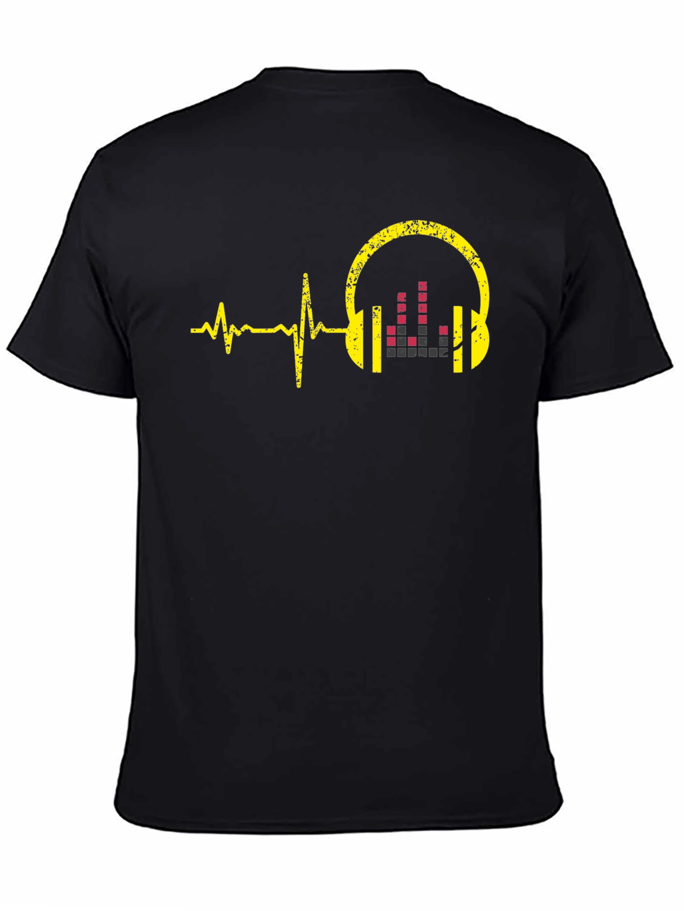 Music Vibe Tee: Hearbeat Headphone Graphic T-Shirt
